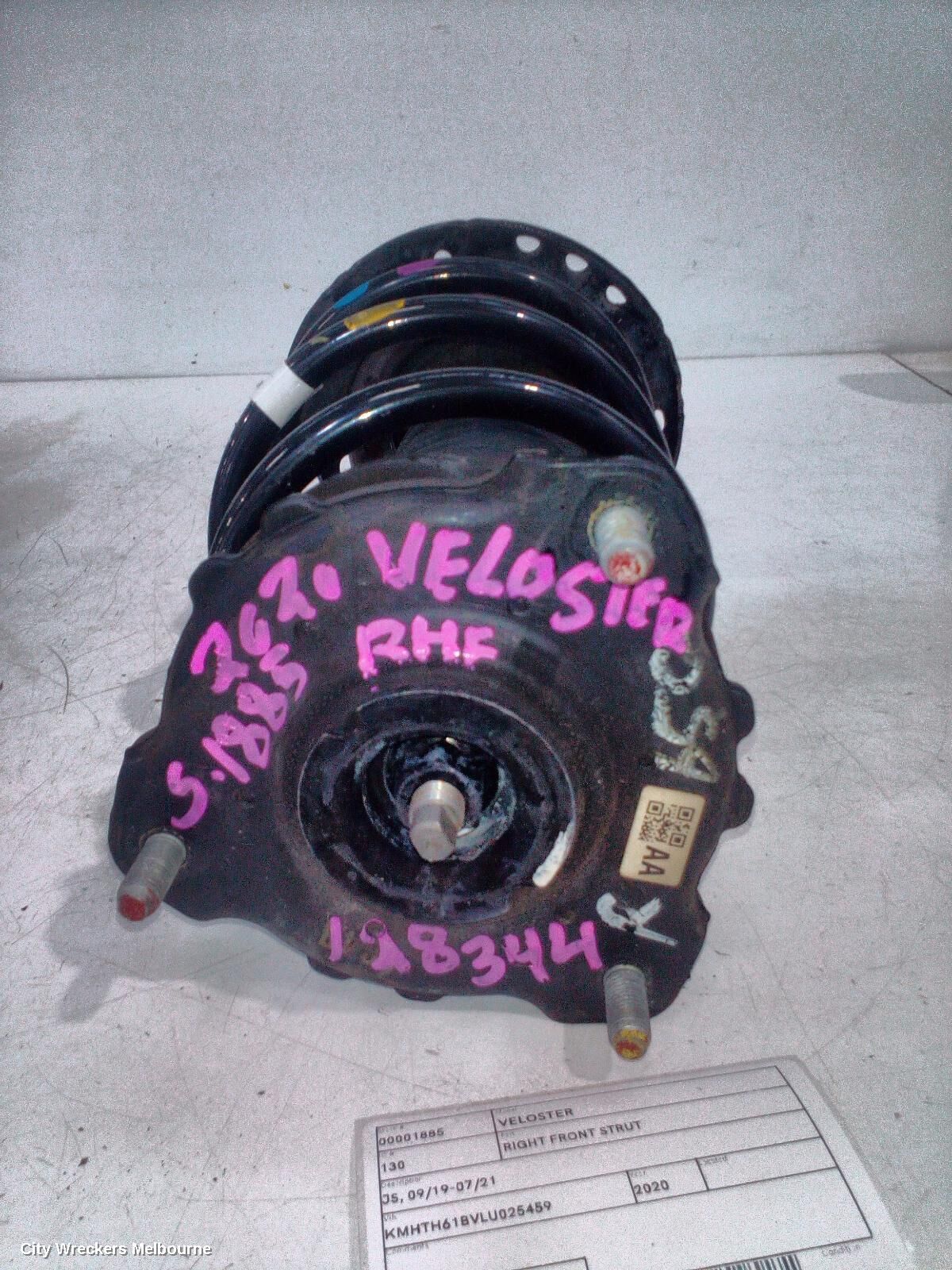 HYUNDAI VELOSTER 2020 Right Front Strut