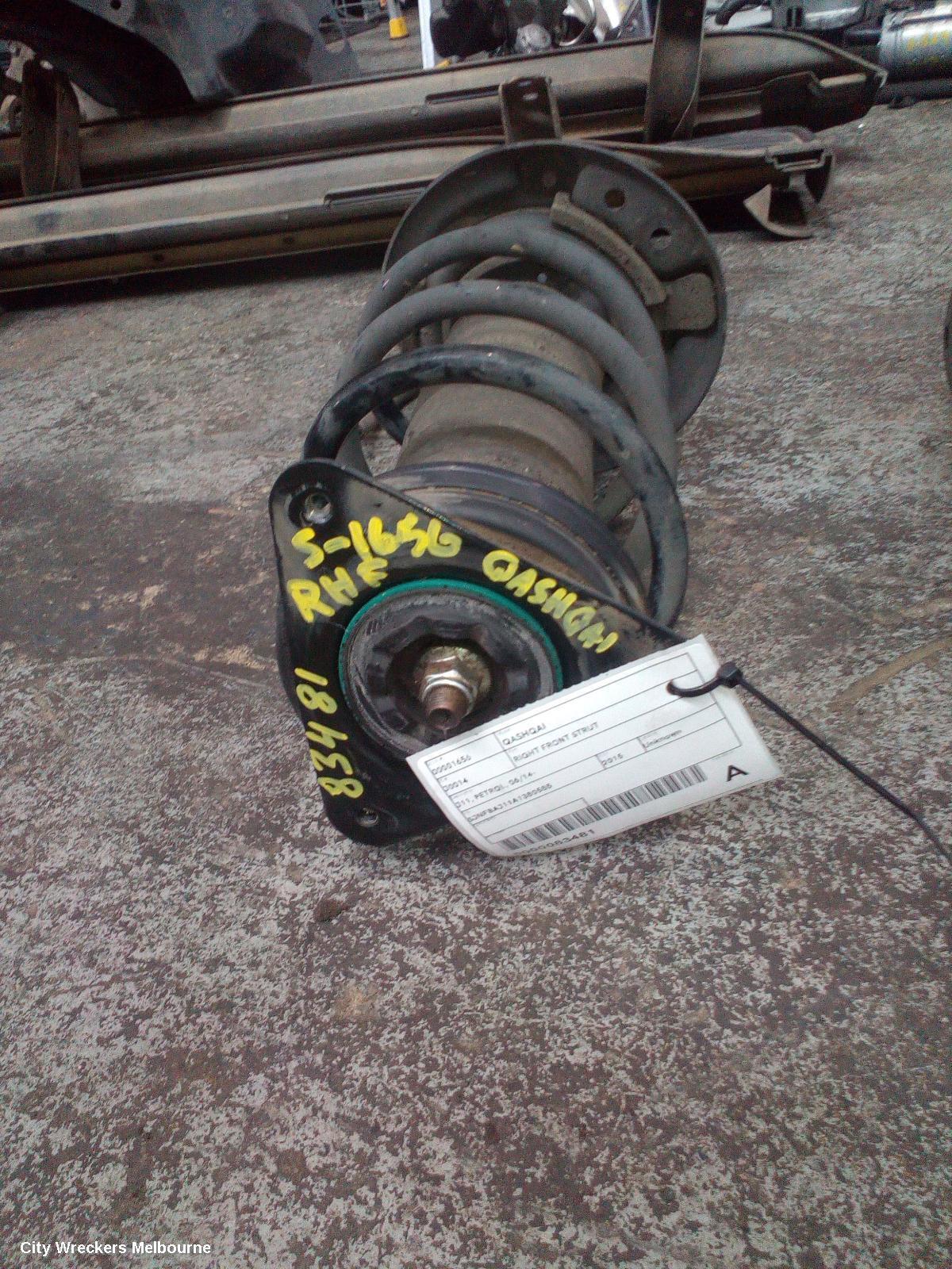 NISSAN QASHQAI 2015 Right Front Strut