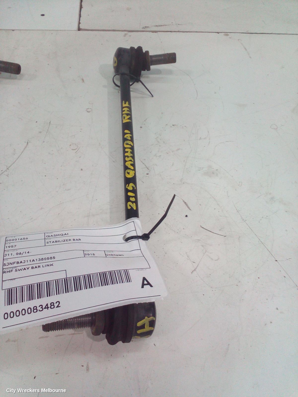 NISSAN QASHQAI 2015 Stabiliser Bar