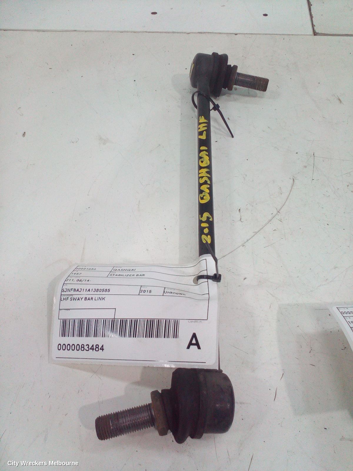 NISSAN QASHQAI 2015 Stabiliser Bar