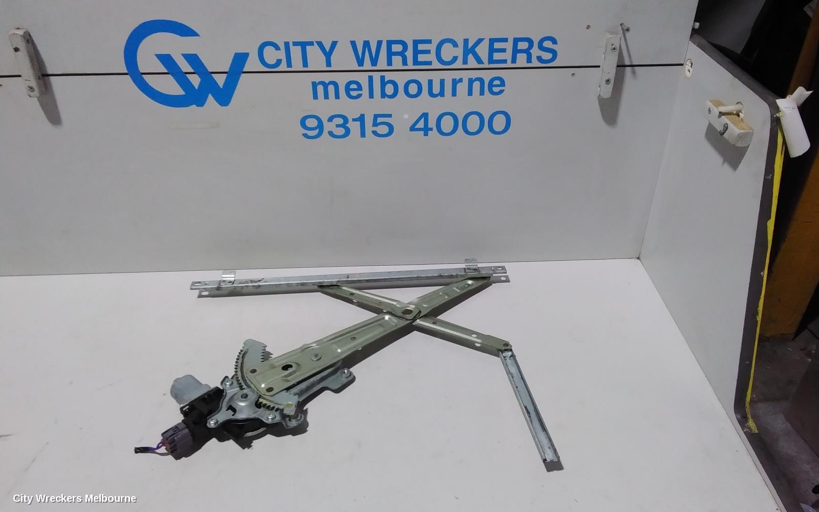 MITSUBISHI LANCER 2009 Left Front Window Reg/Motor