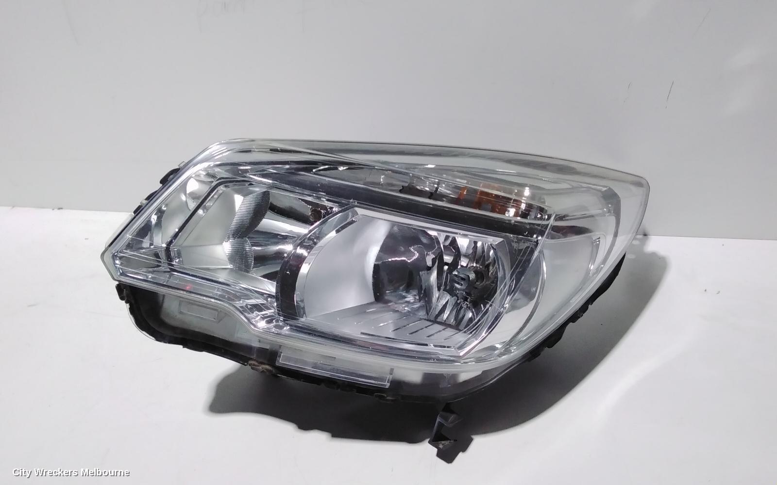 HOLDEN COLORADO 2014 Left Headlamp