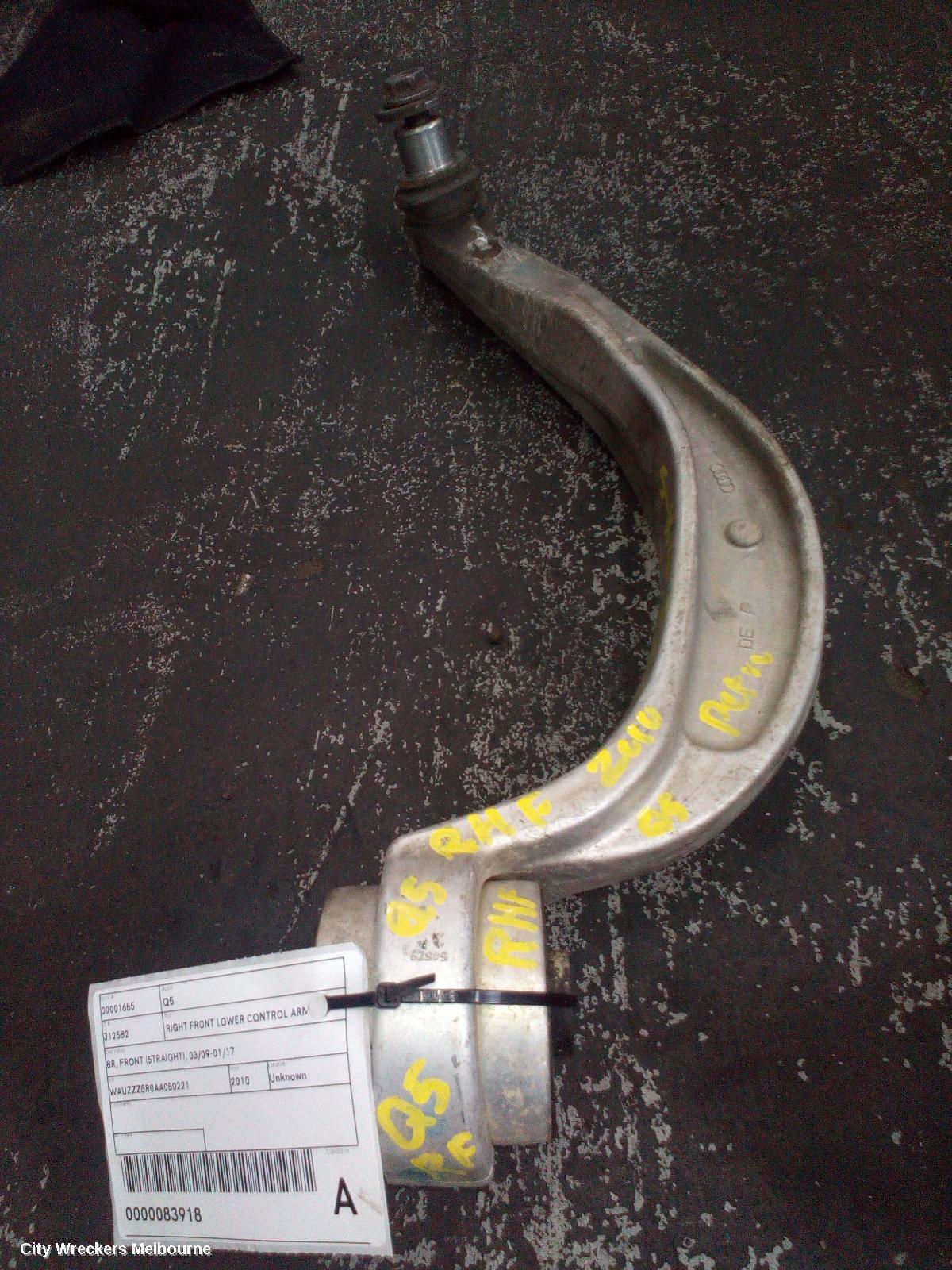 AUDI Q5 2010 Right Front Lower Control Arm