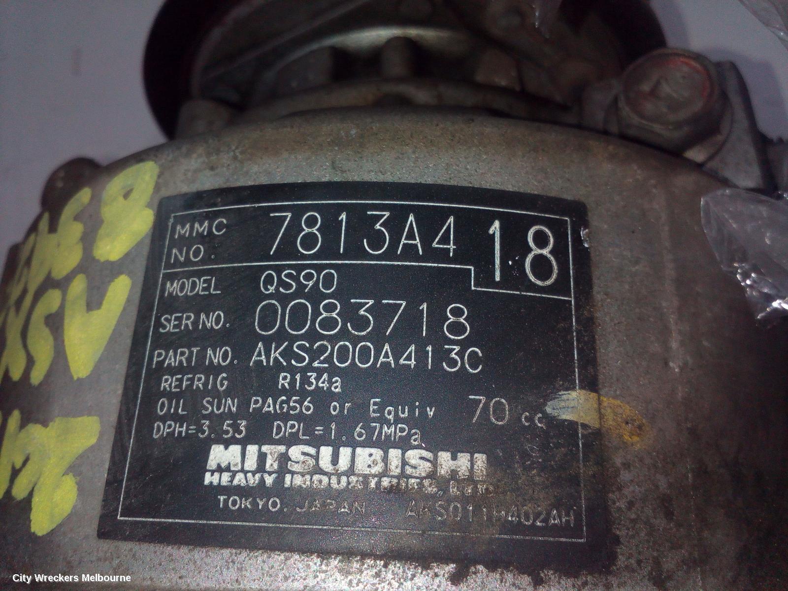 MITSUBISHI ASX 2011 A/C Compressor