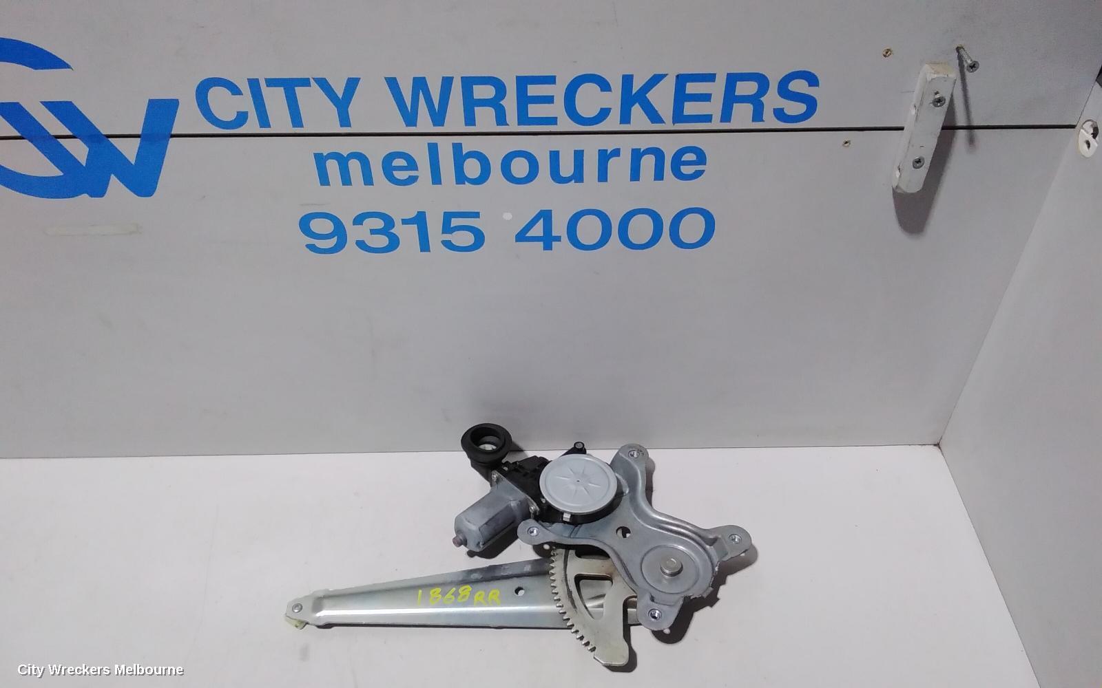 TOYOTA CAMRY 2015 Right Rear Wnd Reg/Motor