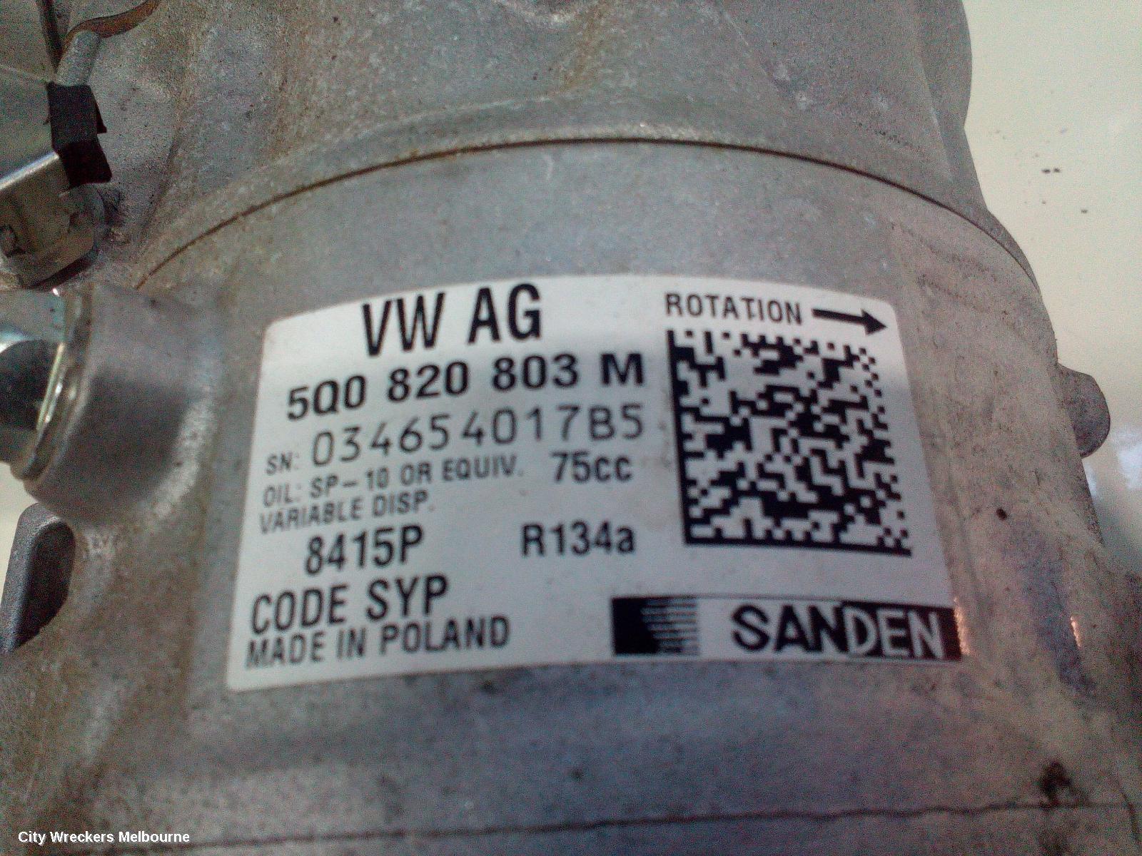 SKODA FABIA 2017 A/C Compressor