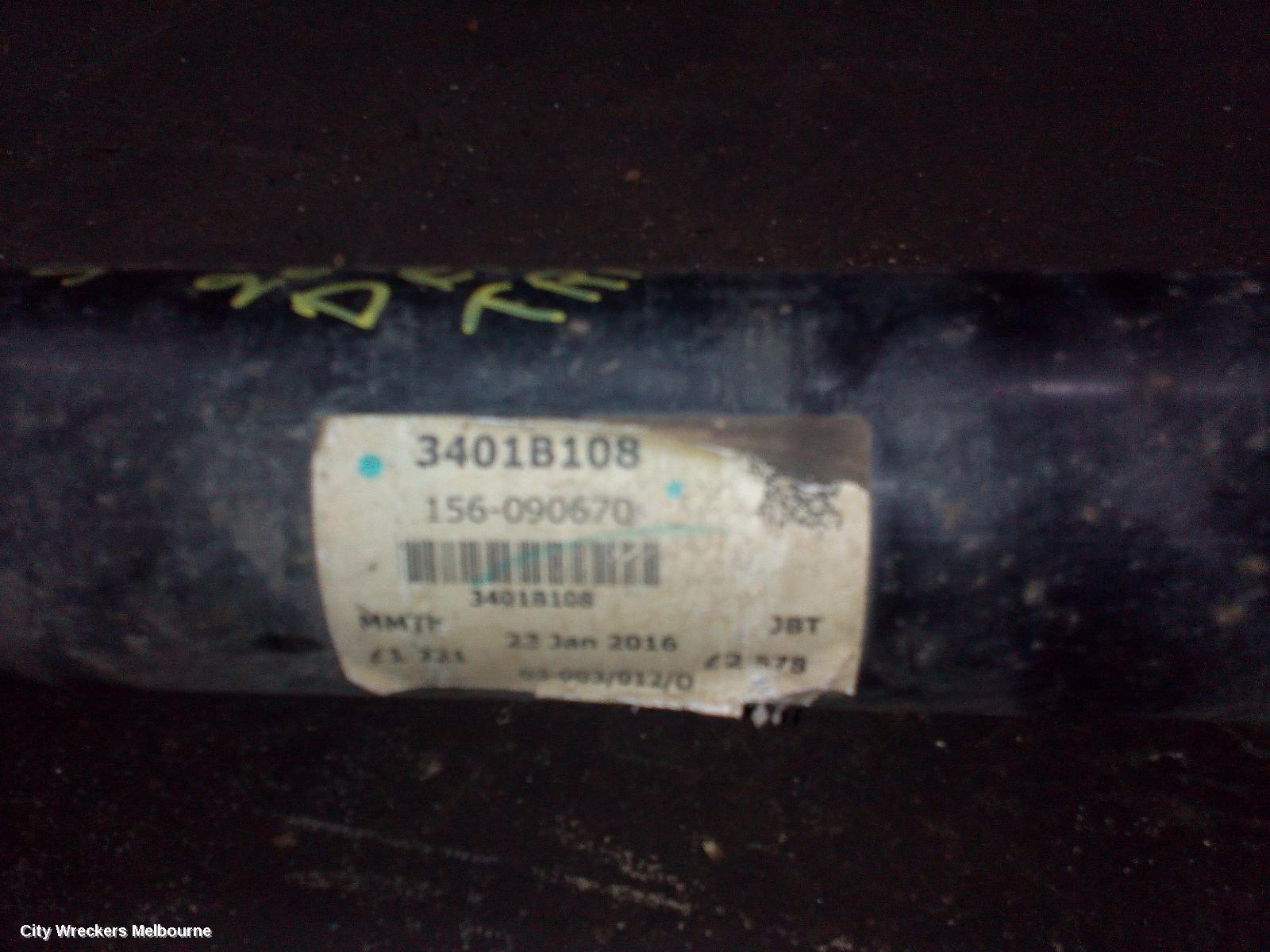 MITSUBISHI TRITON 2016 Rear Drive Shaft