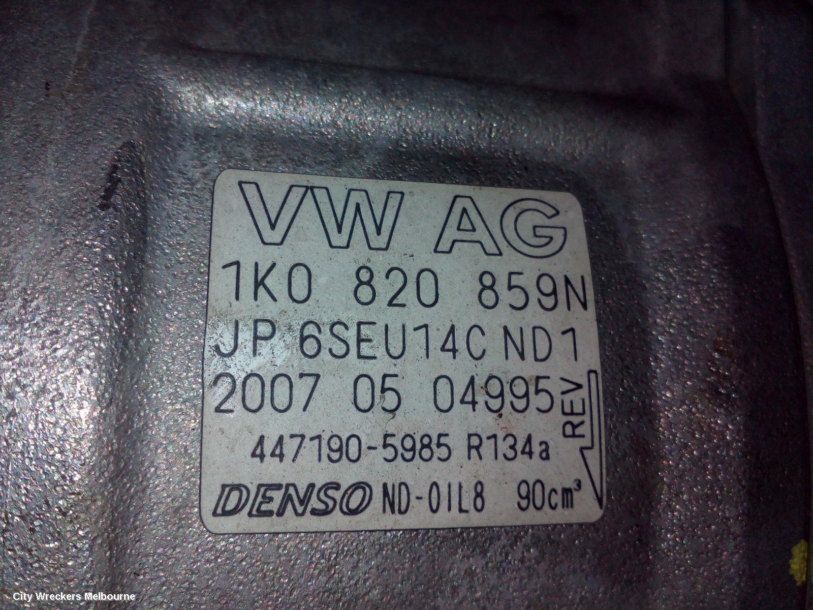 AUDI TT 2008 A/C Compressor