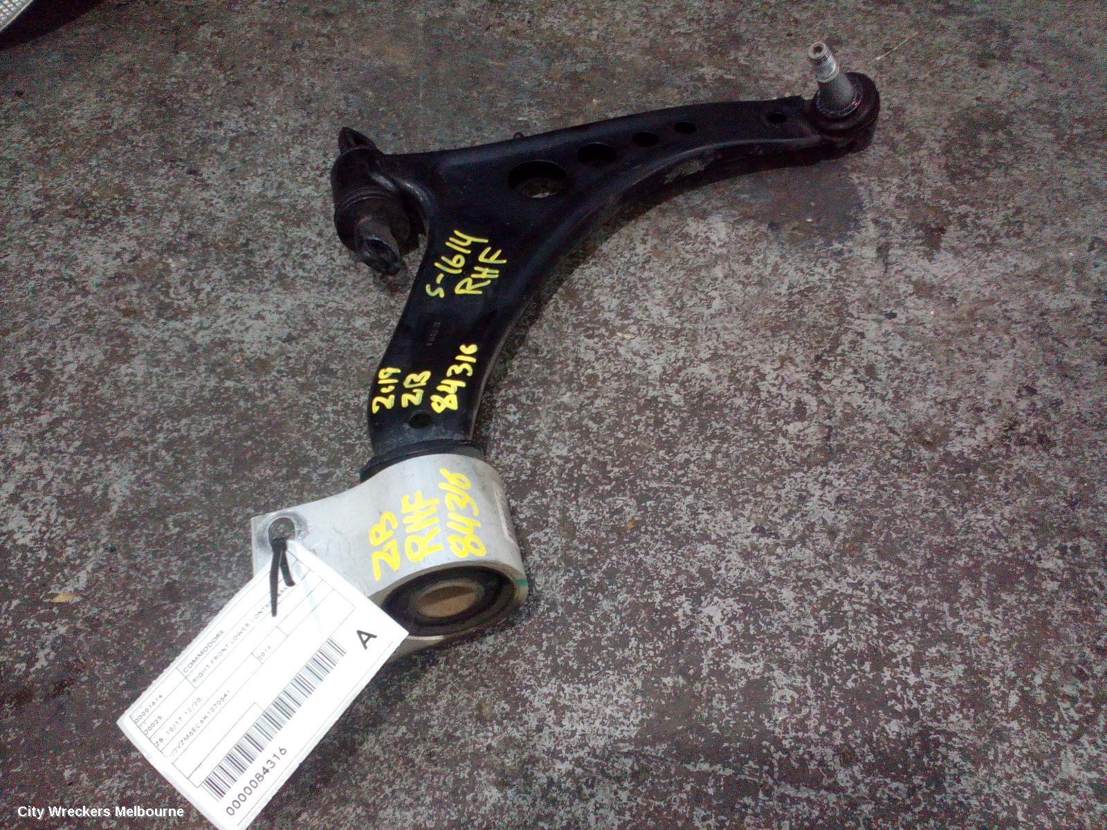 HOLDEN COMMODORE 2019 Right Front Lower Control Arm