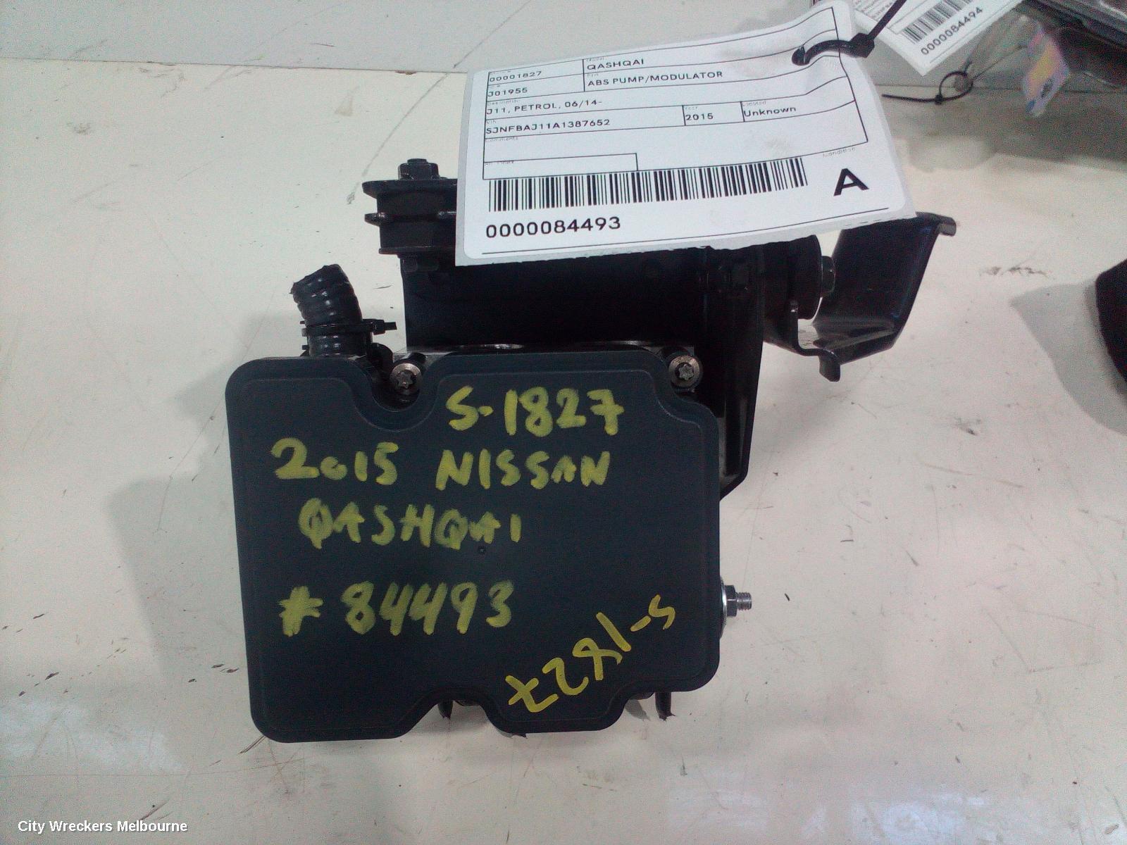 NISSAN QASHQAI 2015 Abs Pump/Modulator