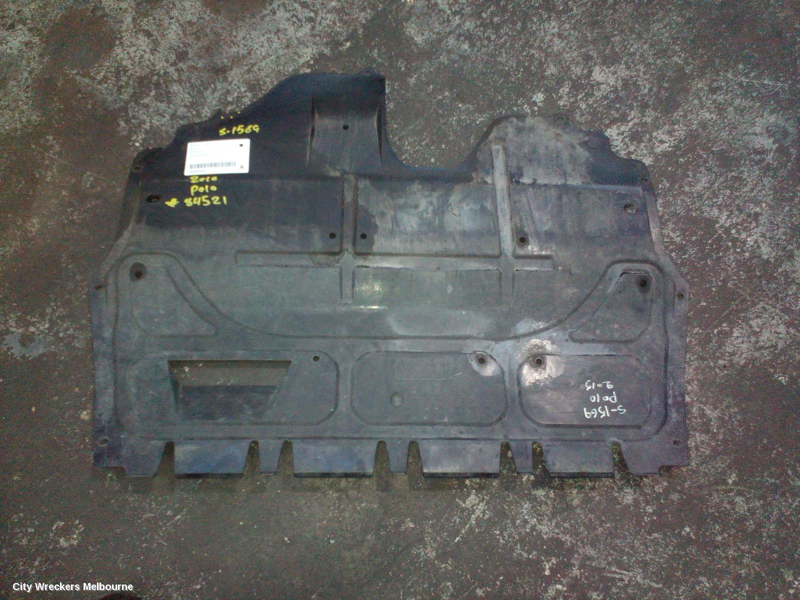 VOLKSWAGEN POLO 2010 LOWER_ENGINE_SPLASH_TRAY