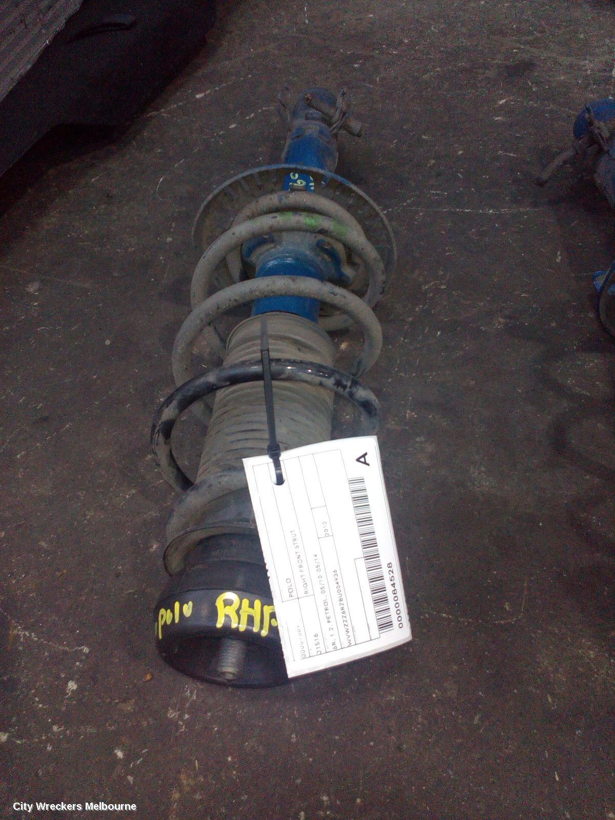 VOLKSWAGEN POLO 2010 Right Front Strut
