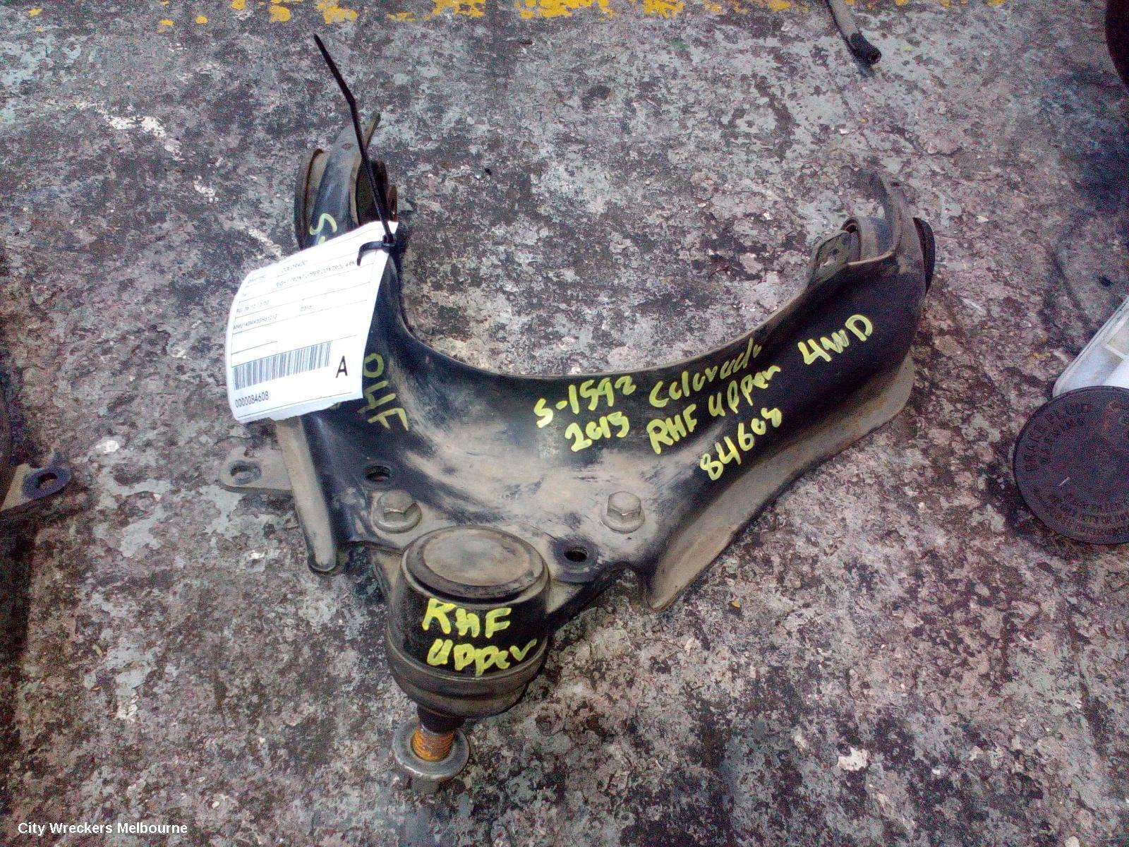HOLDEN COLORADO 2015 Right Front Upper Control Arm
