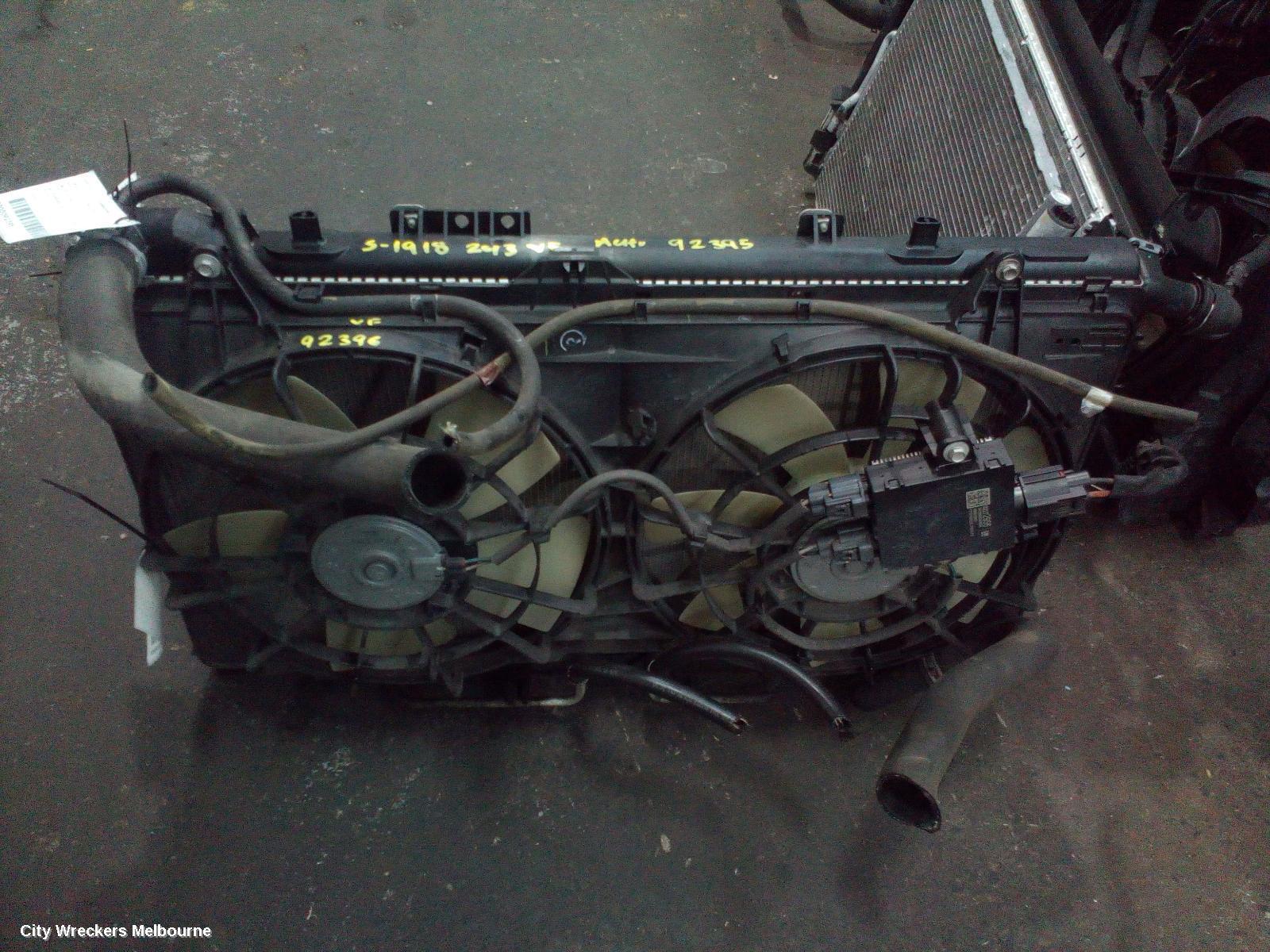 HOLDEN COMMODORE 2013 Radiator