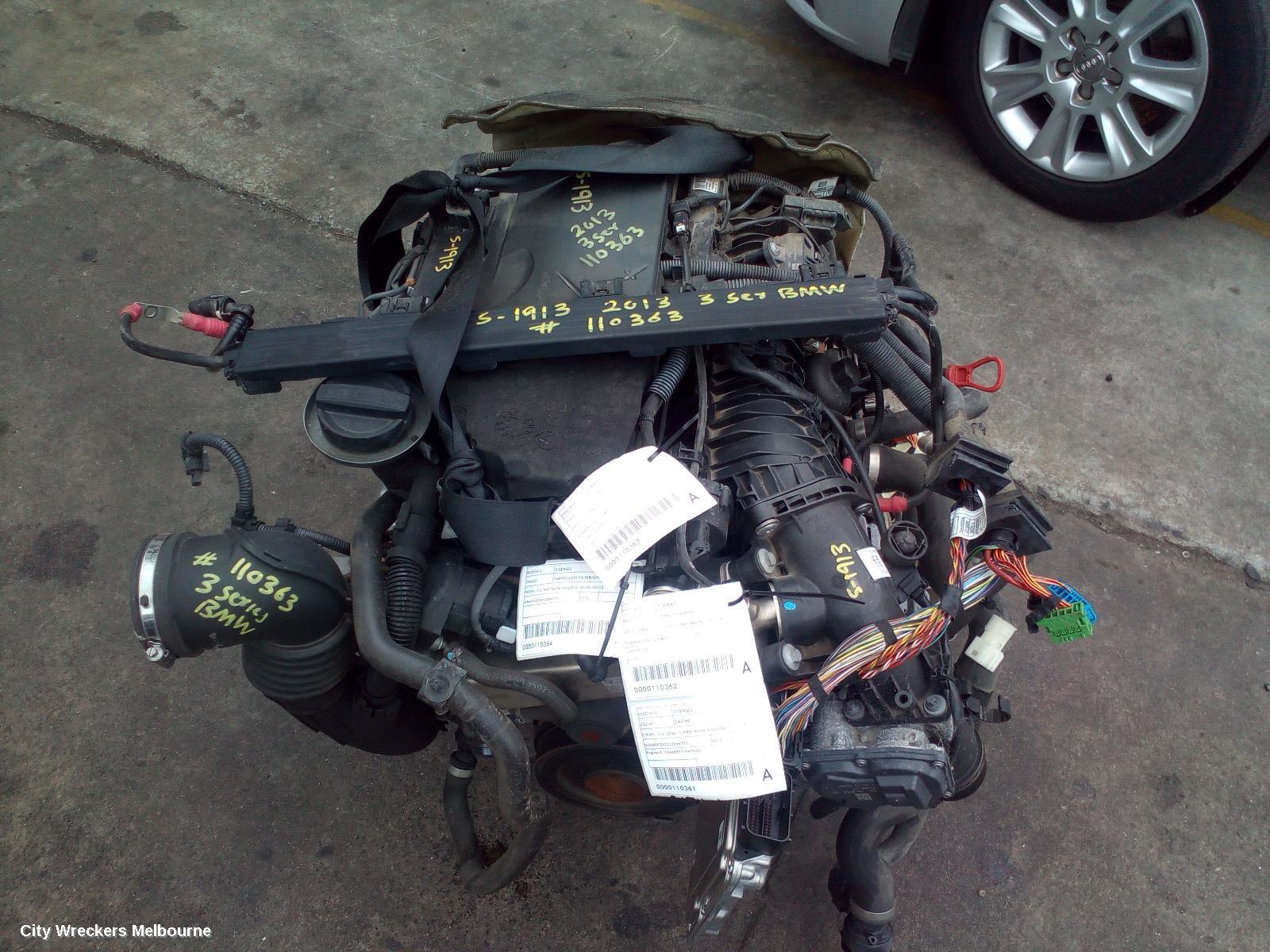 BMW 3 SERIES 2013 Engine