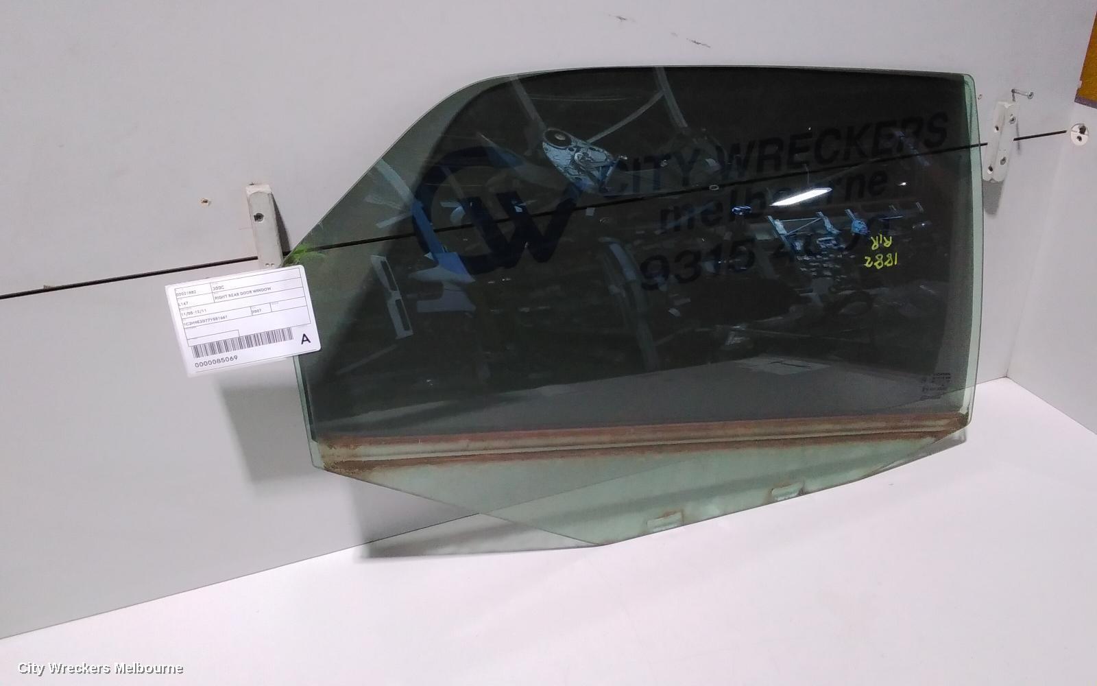 CHRYSLER 300C 2007 Right Rear Door Window