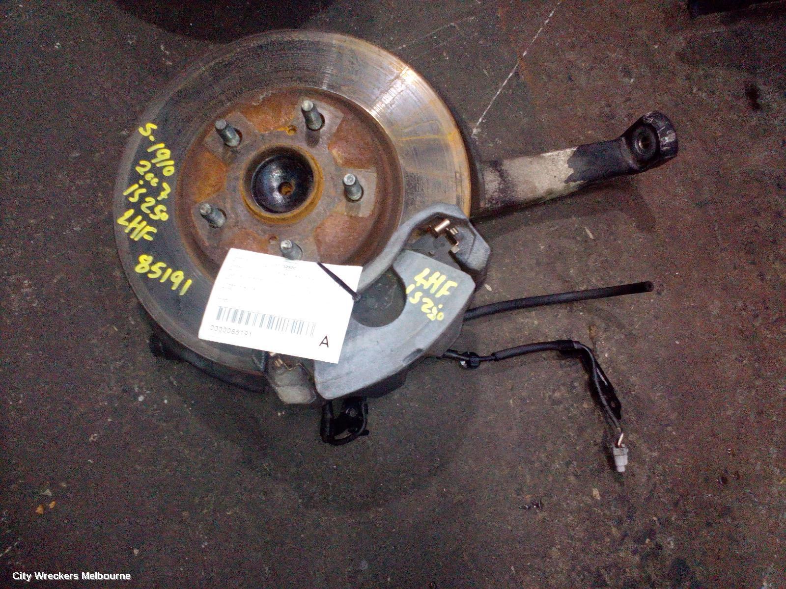 LEXUS IS250/IS250C 2007 Left Front Hub Assembly