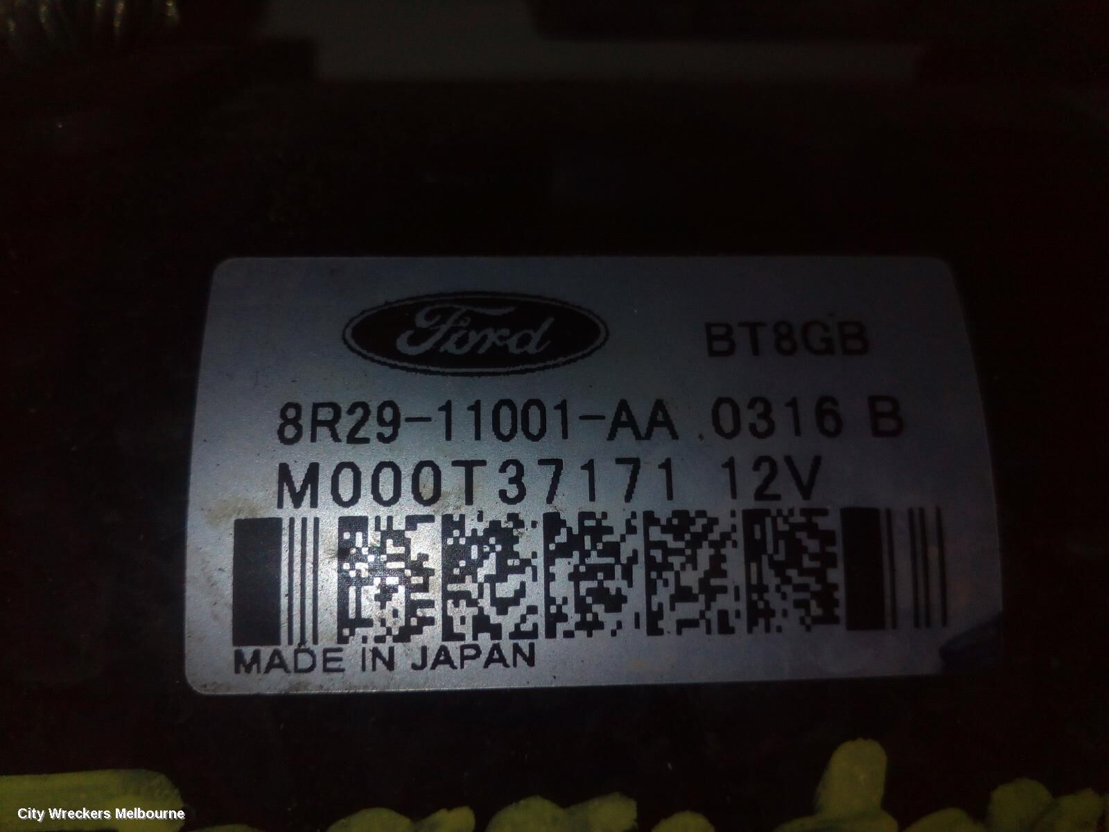 FORD TERRITORY 2011 Starter
