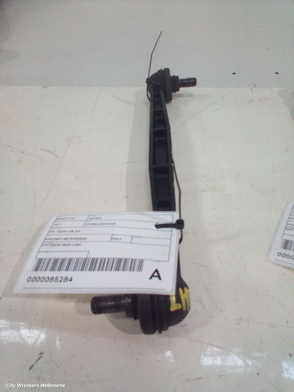 HOLDEN ASTRA 2007 Stabiliser Bar