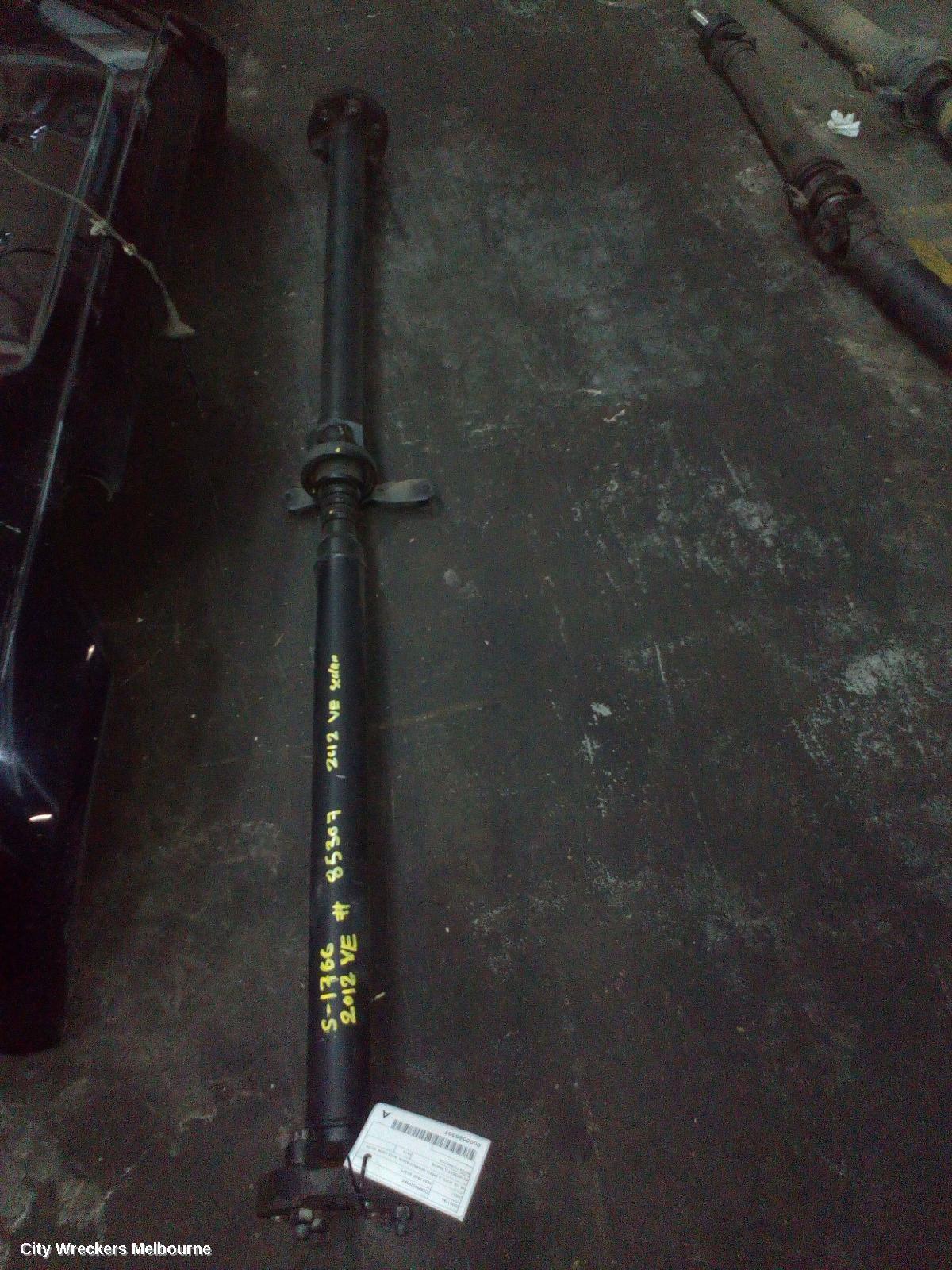 HOLDEN COMMODORE 2012 Rear Drive Shaft