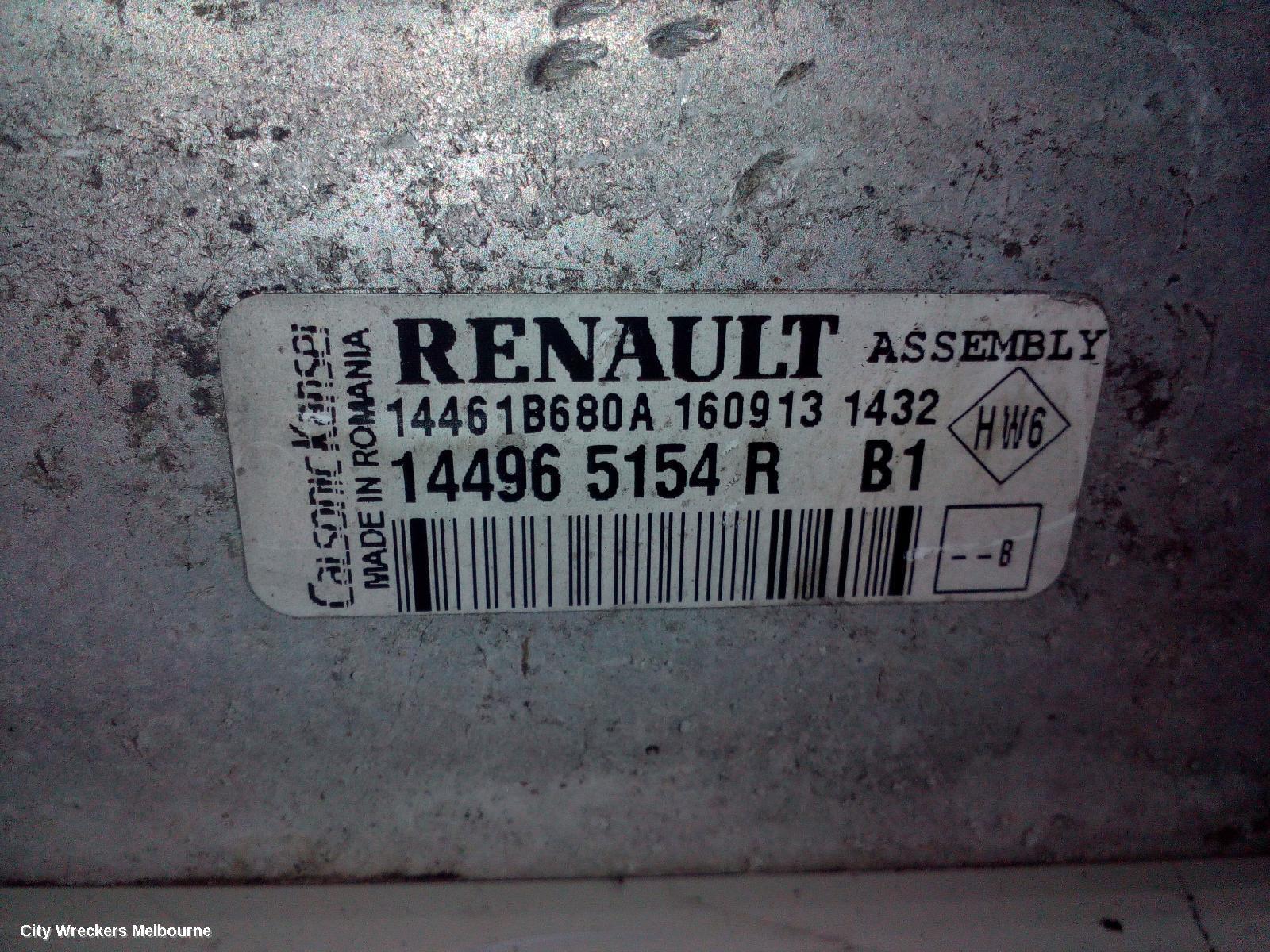 RENAULT CLIO 2013 Intercooler