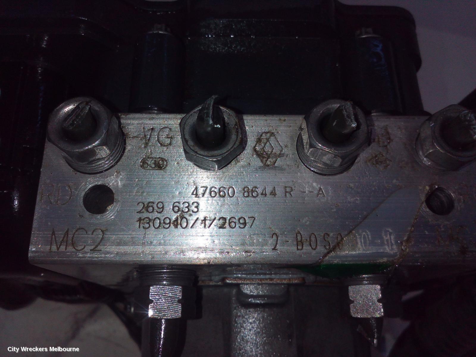 RENAULT CLIO 2013 Abs Pump/Modulator