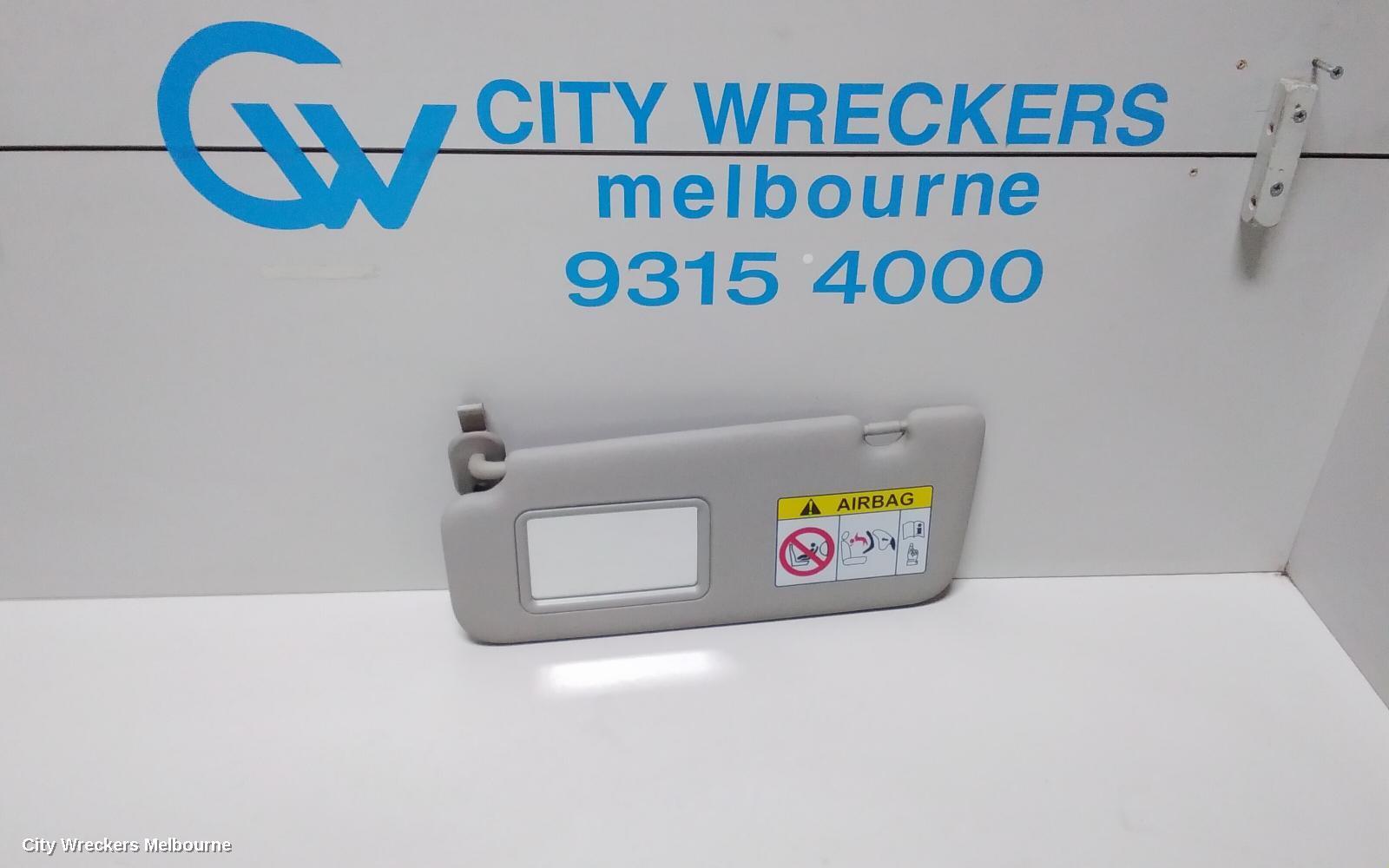 KIA PICANTO 2017 Sunvisor