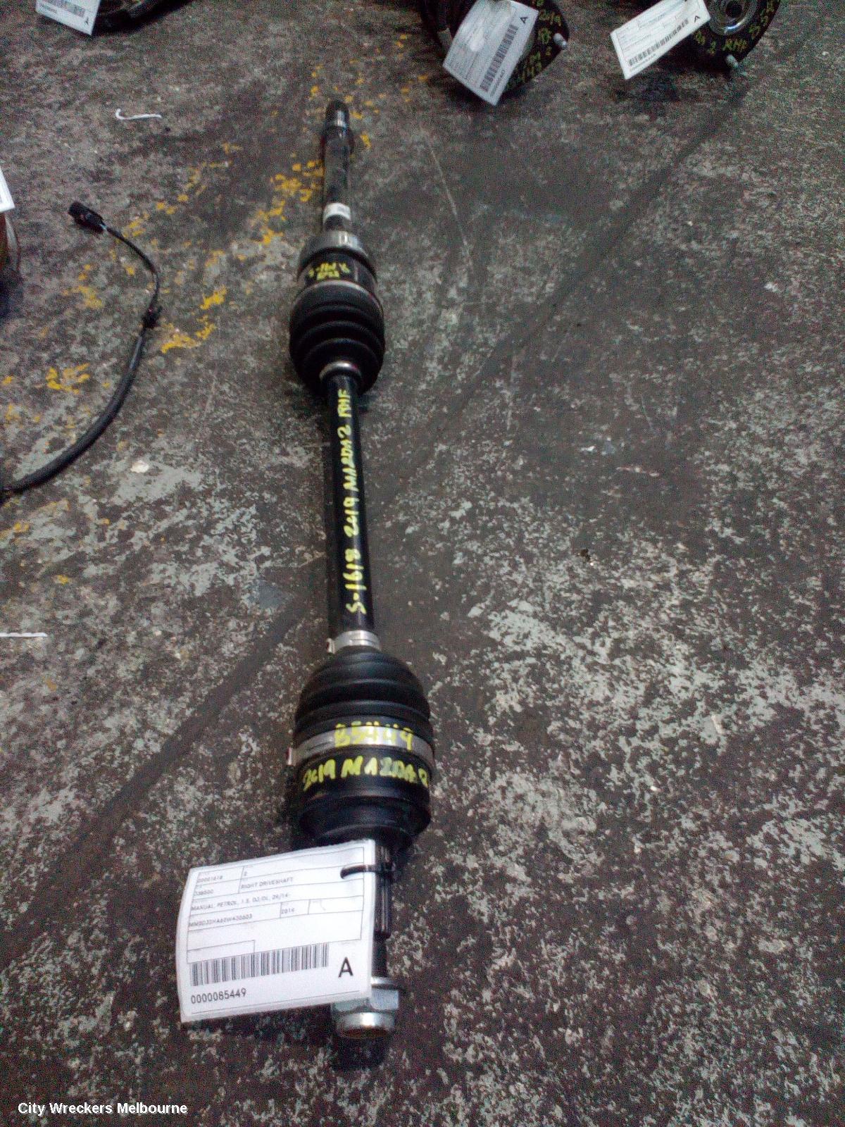MAZDA 2 2019 Right Driveshaft