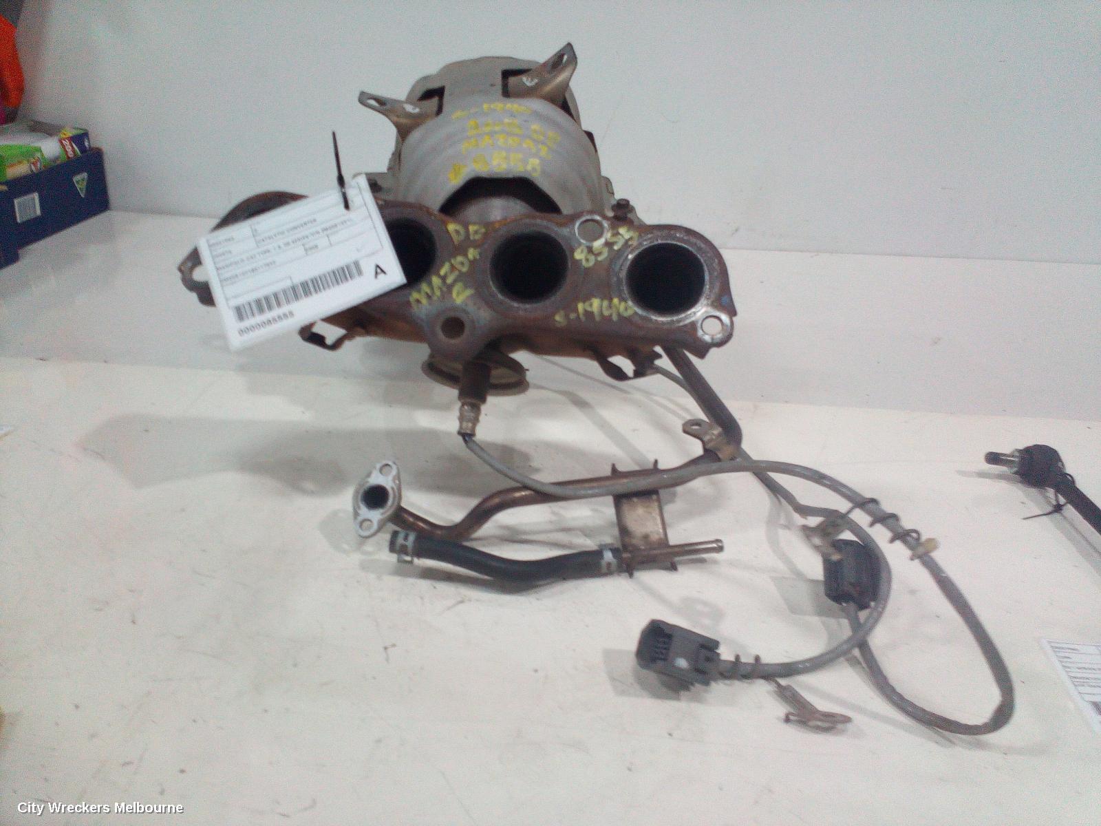 MAZDA 2 2008 Catalytic Converter