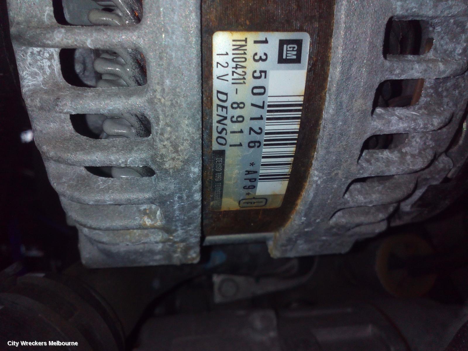 HOLDEN COMMODORE 2019 Alternator