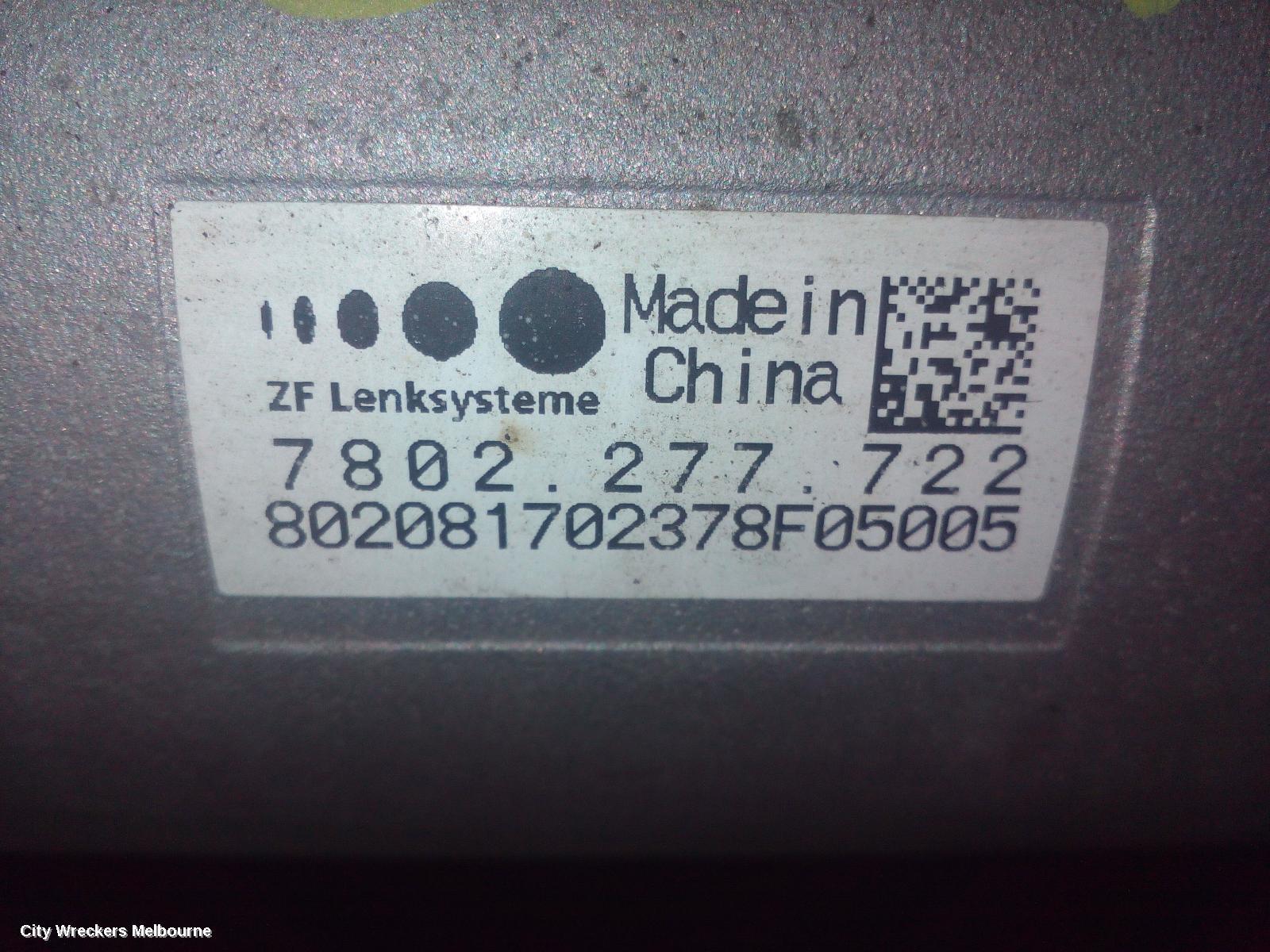 HOLDEN COMMODORE 2019 Steering Box/Rack