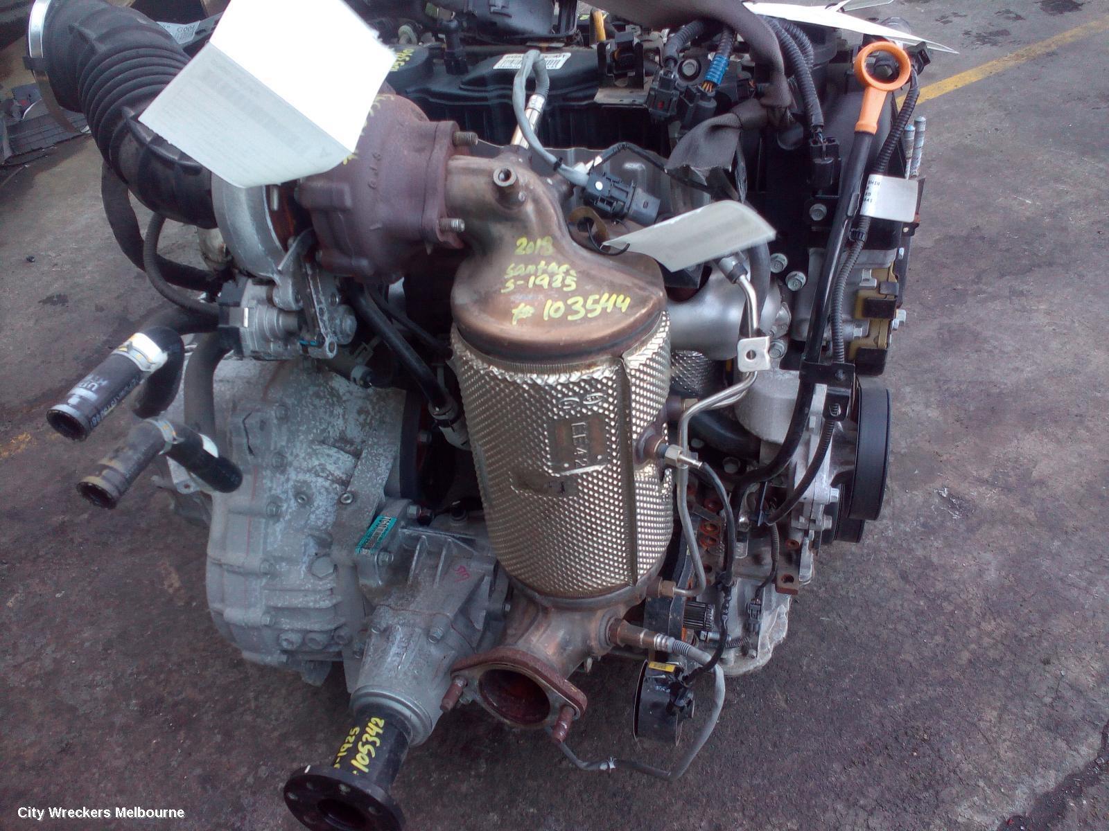 HYUNDAI SANTA FE 2018 Particulate Filter/Dpf