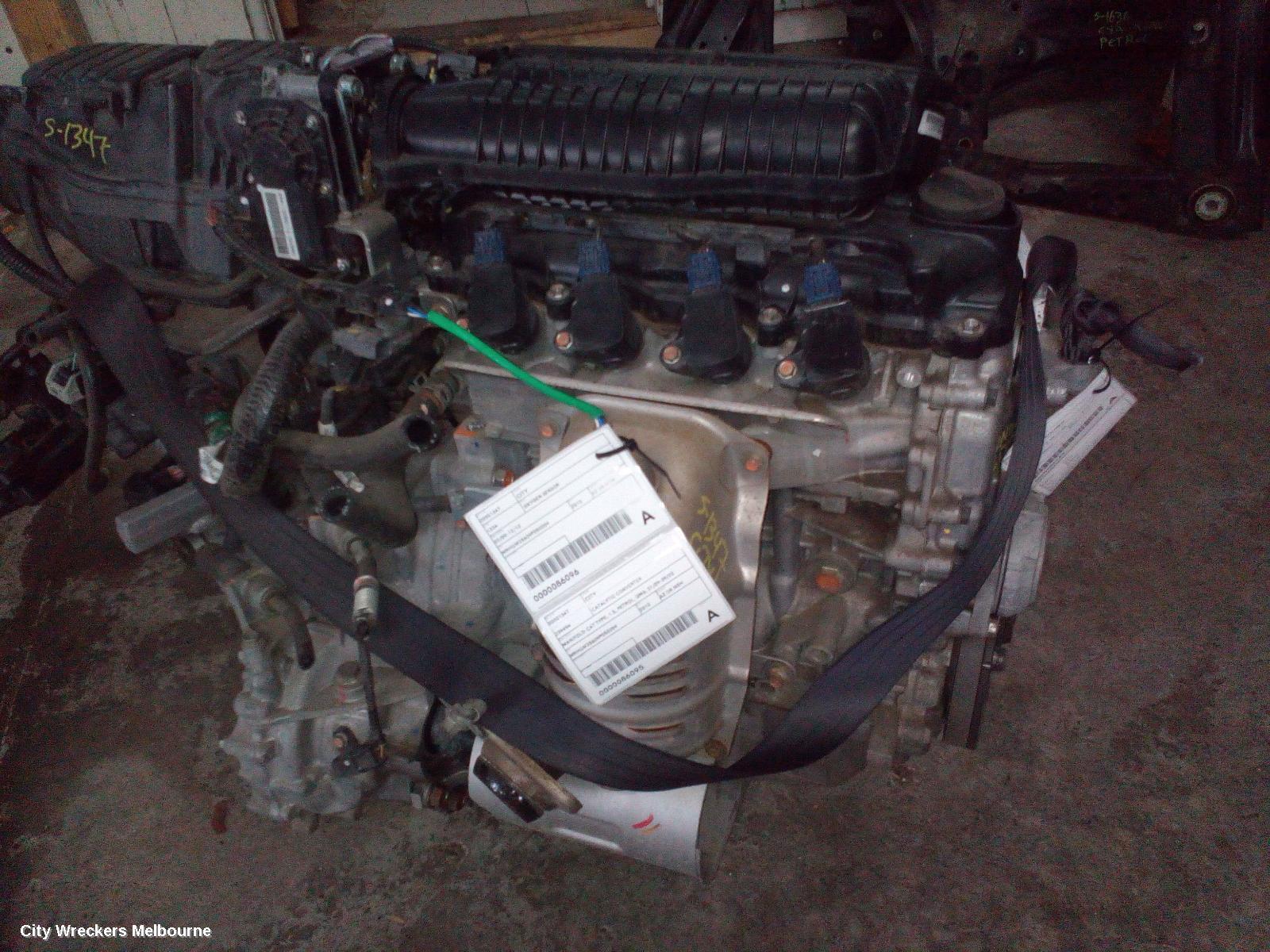 HONDA CITY 2010 Catalytic Converter