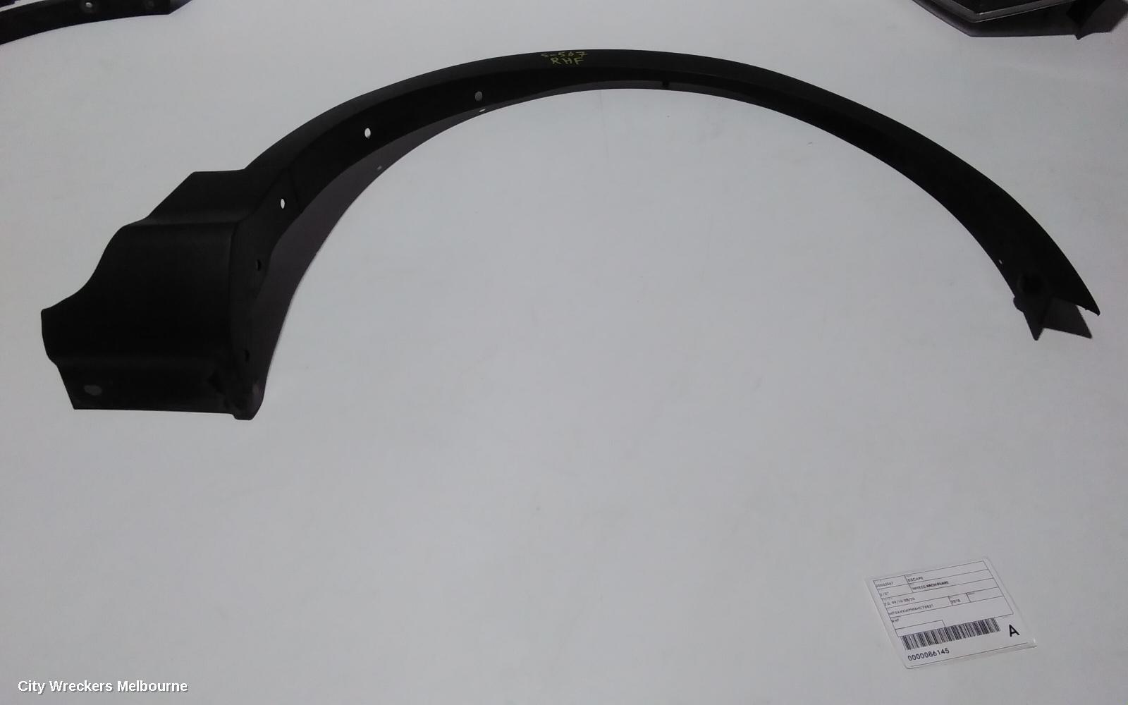 FORD ESCAPE 2018 Wheel Arch Flare