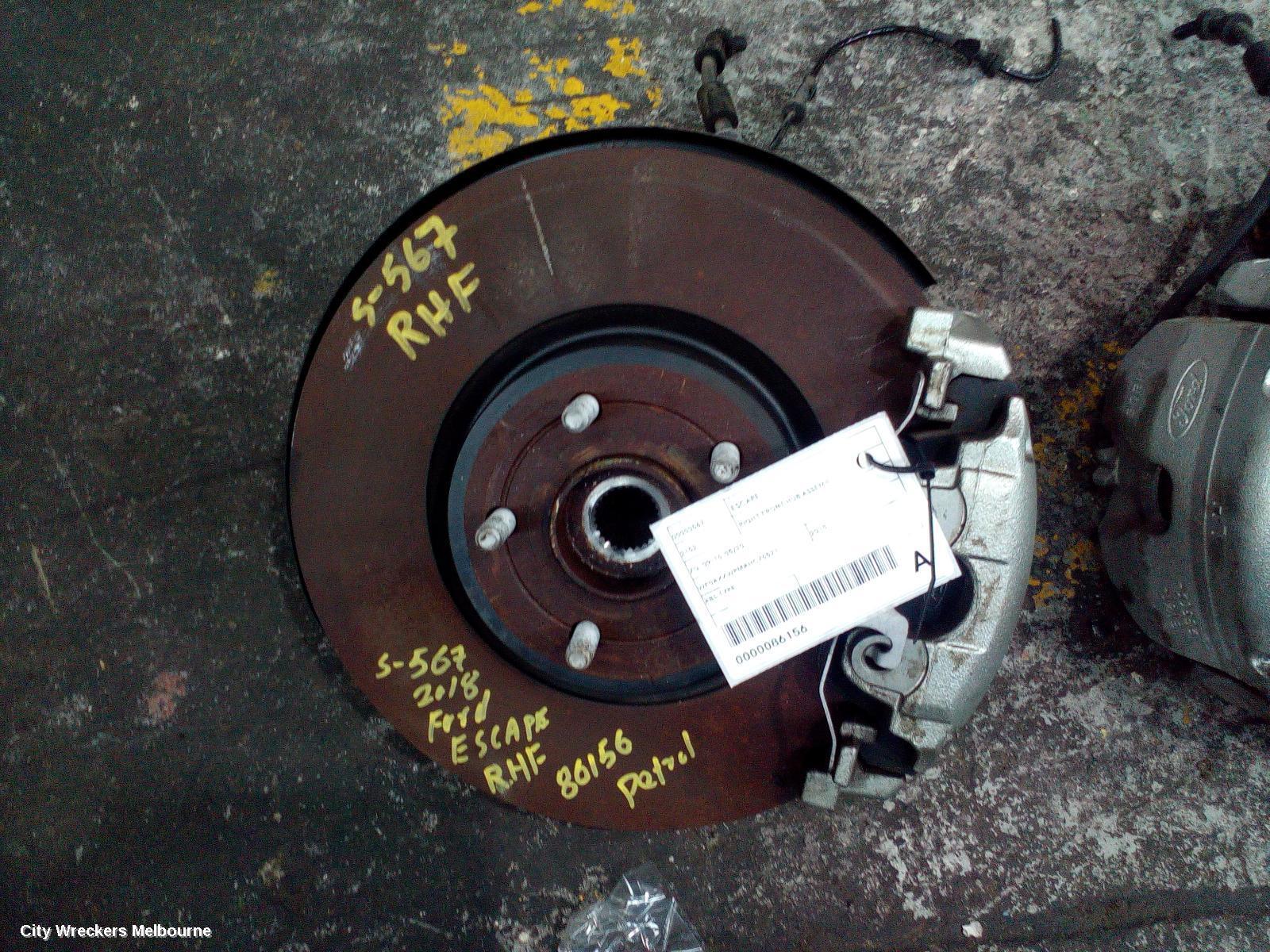 FORD ESCAPE 2018 Right Front Hub Assembly