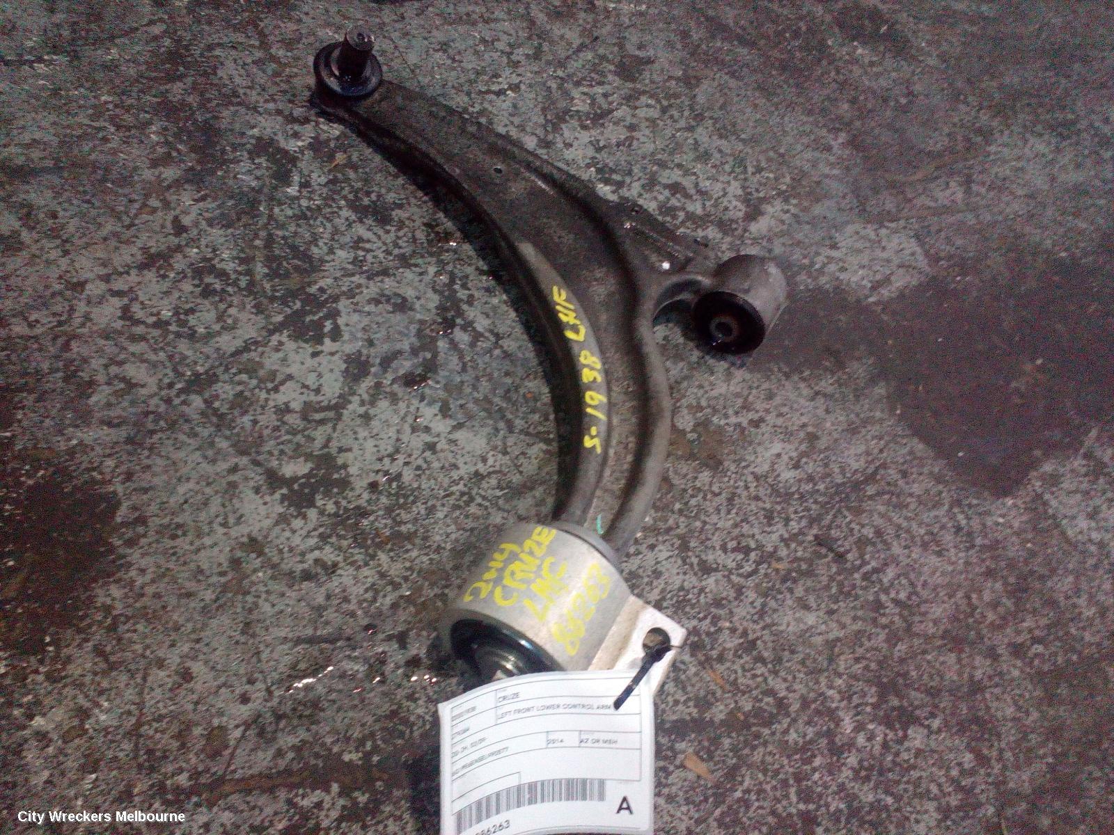 HOLDEN CRUZE 2014 Left Front Lower Control Arm