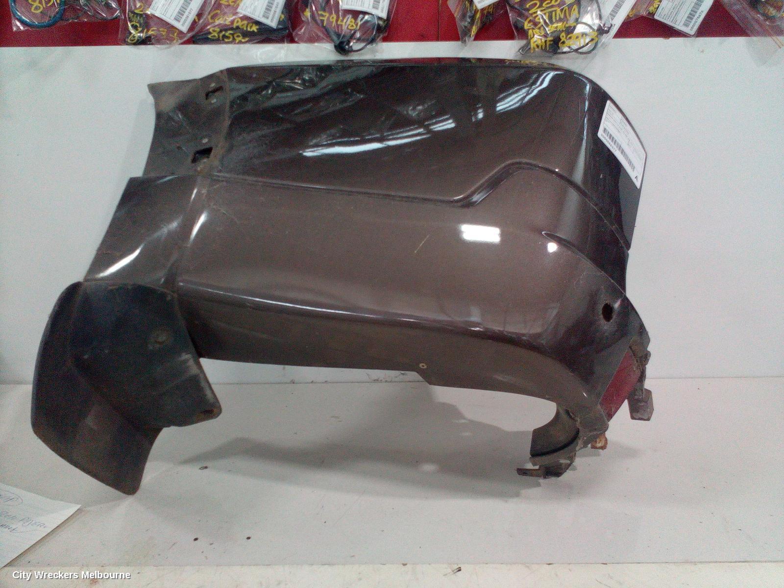 MITSUBISHI PAJERO 2011 Rear Bumper