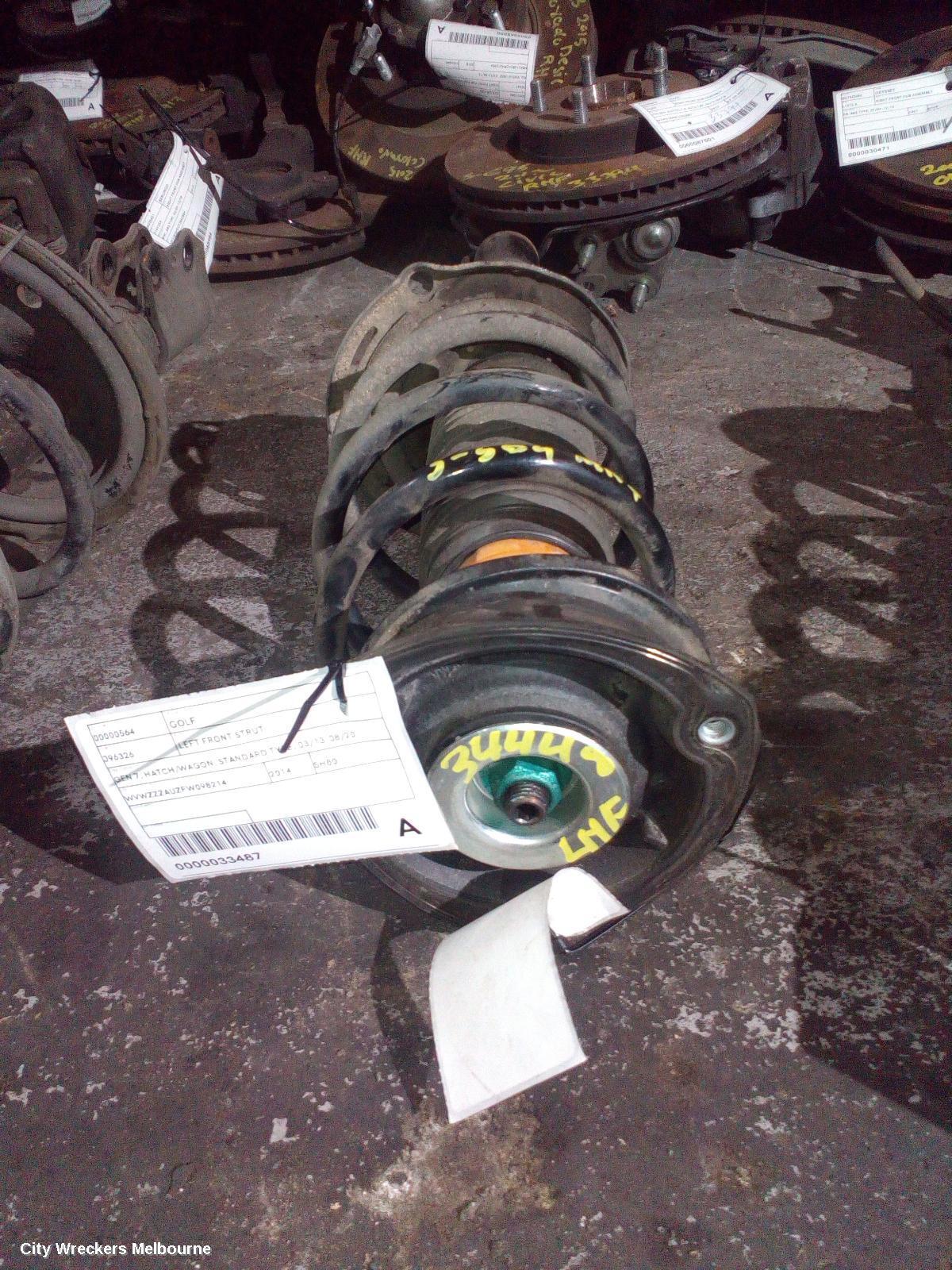 VOLKSWAGEN GOLF 2014 Left Front Strut