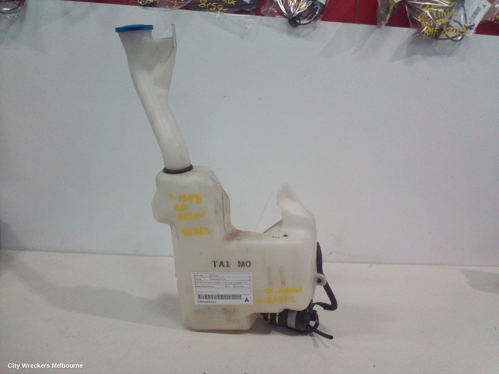 HONDA ACCORD 2013 Washer Bottle
