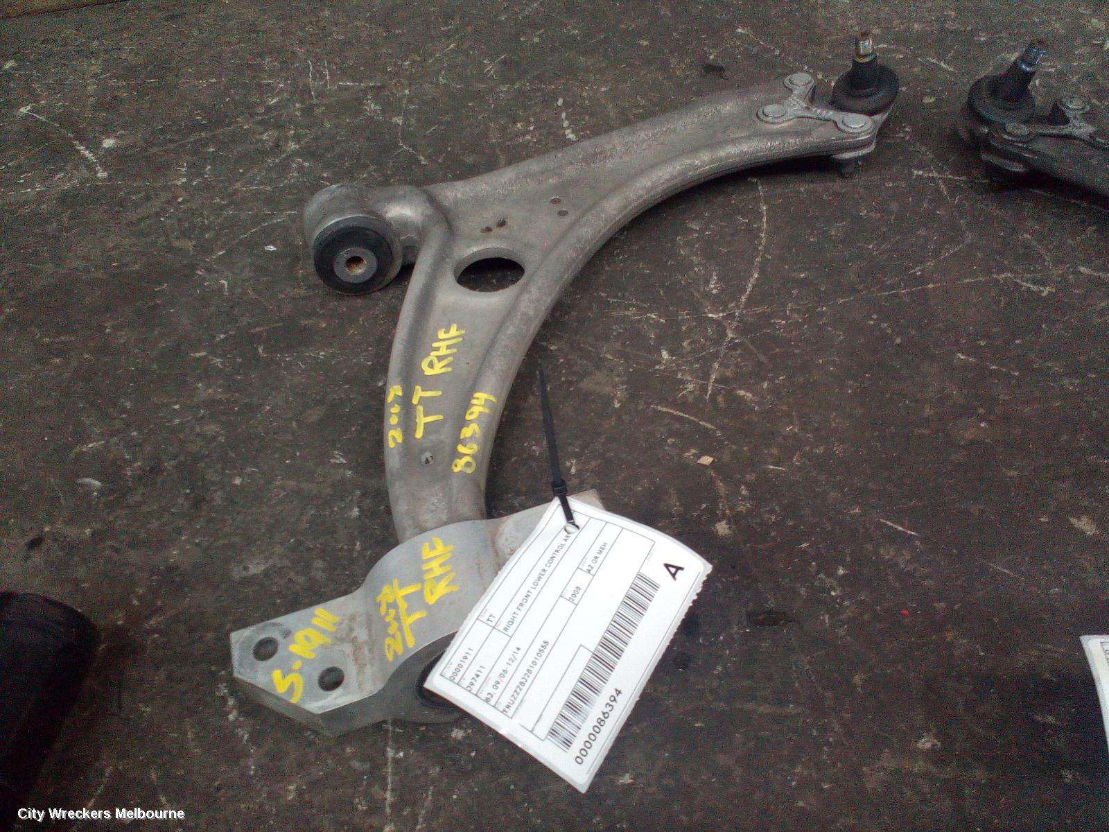 AUDI TT 2008 Right Front Lower Control Arm