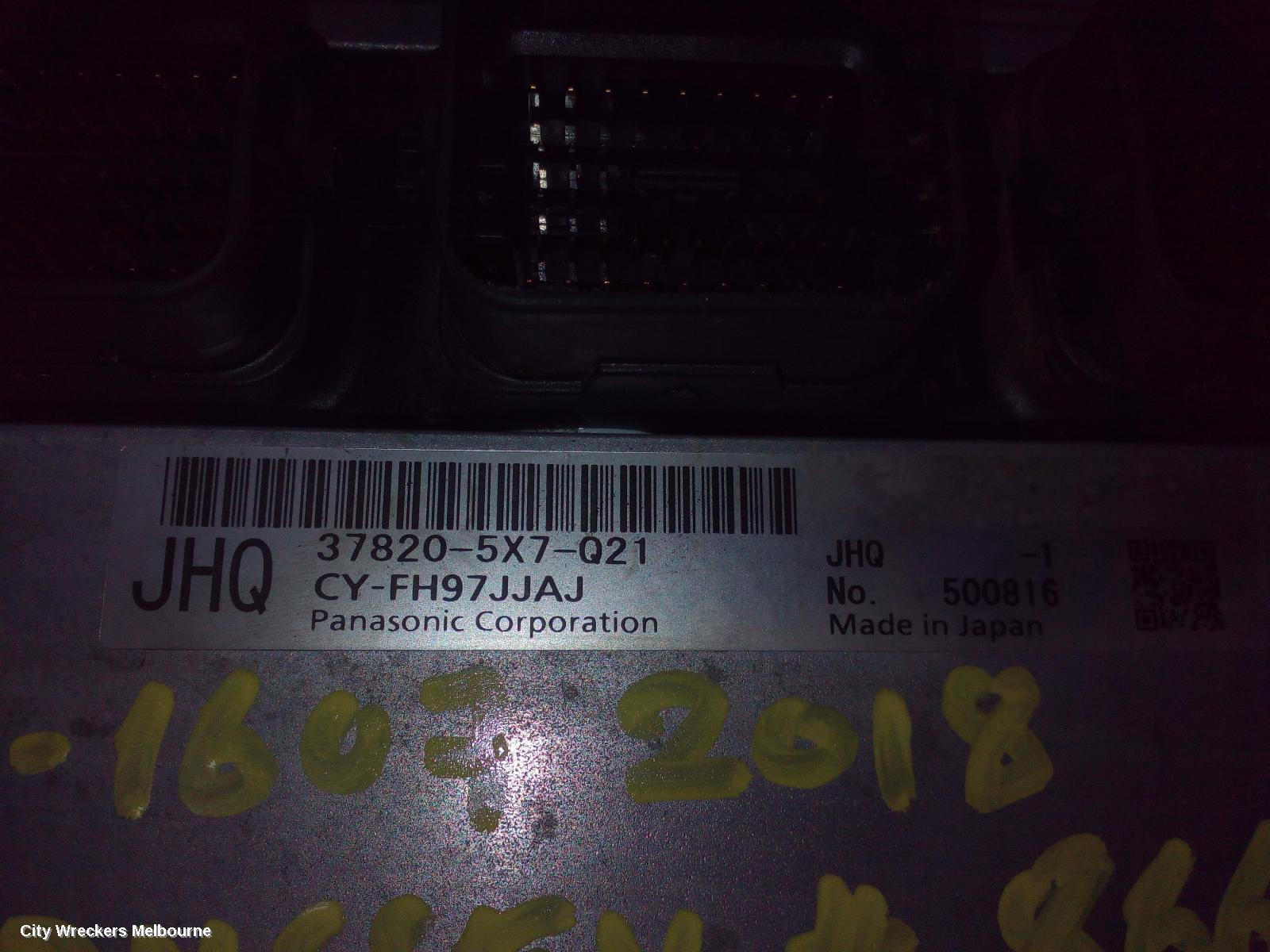 HONDA ODYSSEY 2018 Ecu