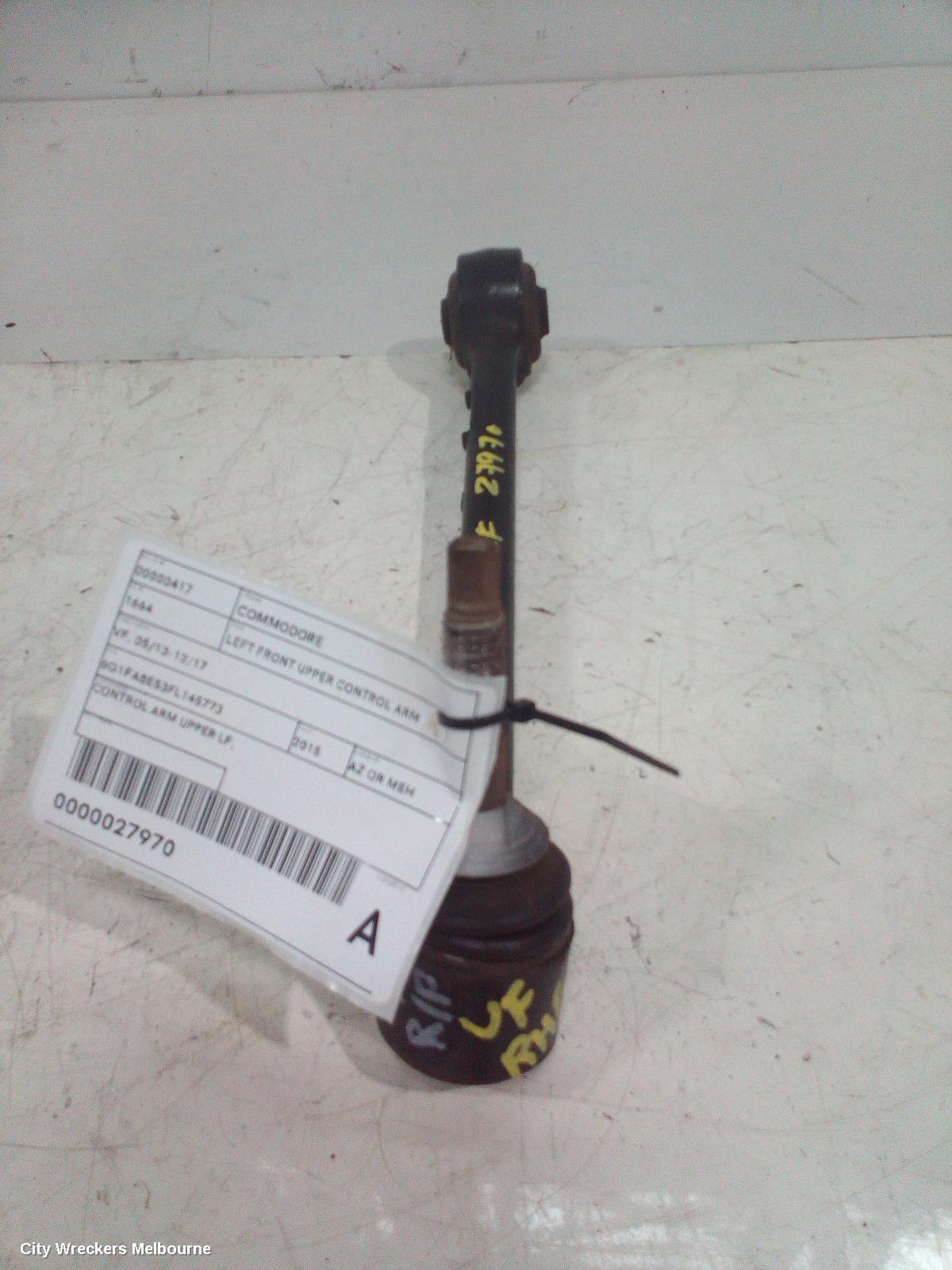 HOLDEN COMMODORE 2015 Left Front Upper Control Arm