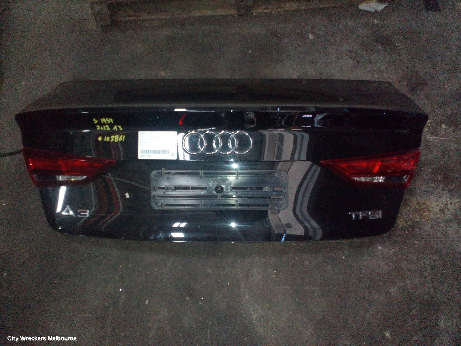 AUDI A3 2018 Bootlid/Tailgate