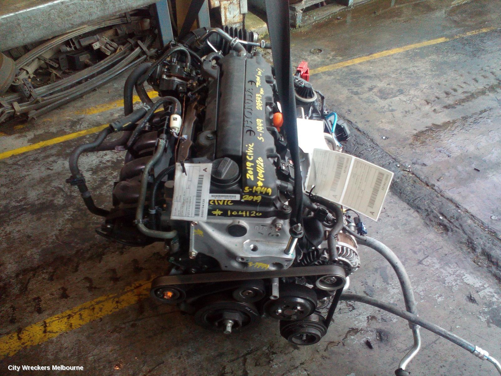 HONDA CIVIC 2019 Engine
