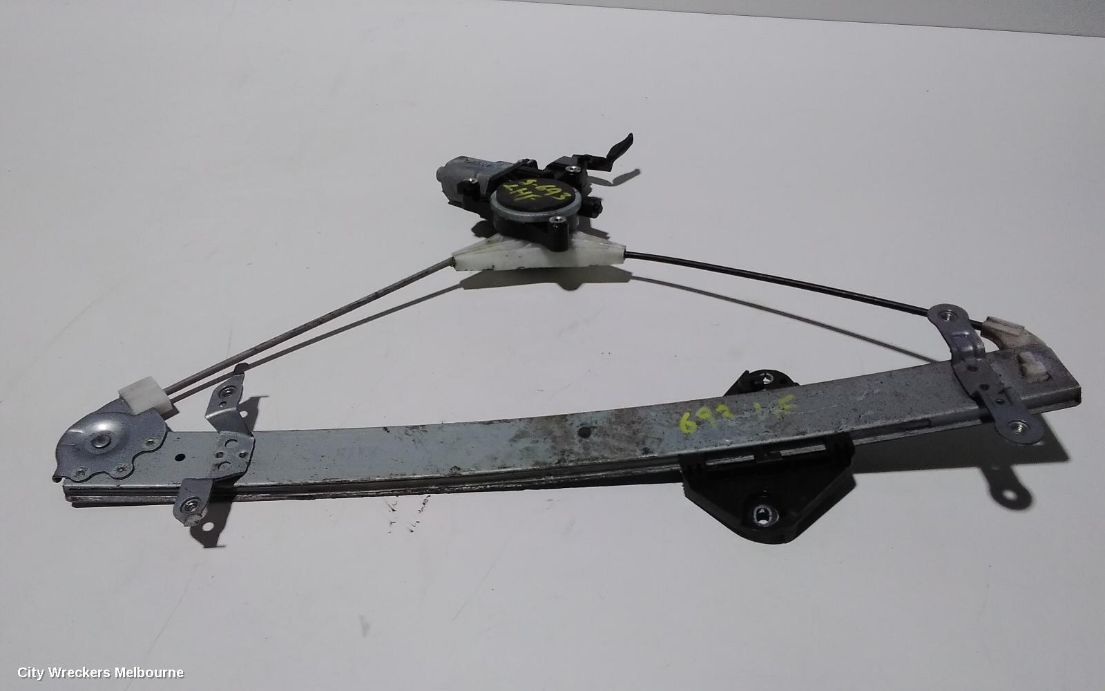 SUBARU LIBERTY 2009 Left Front Window Reg/Motor