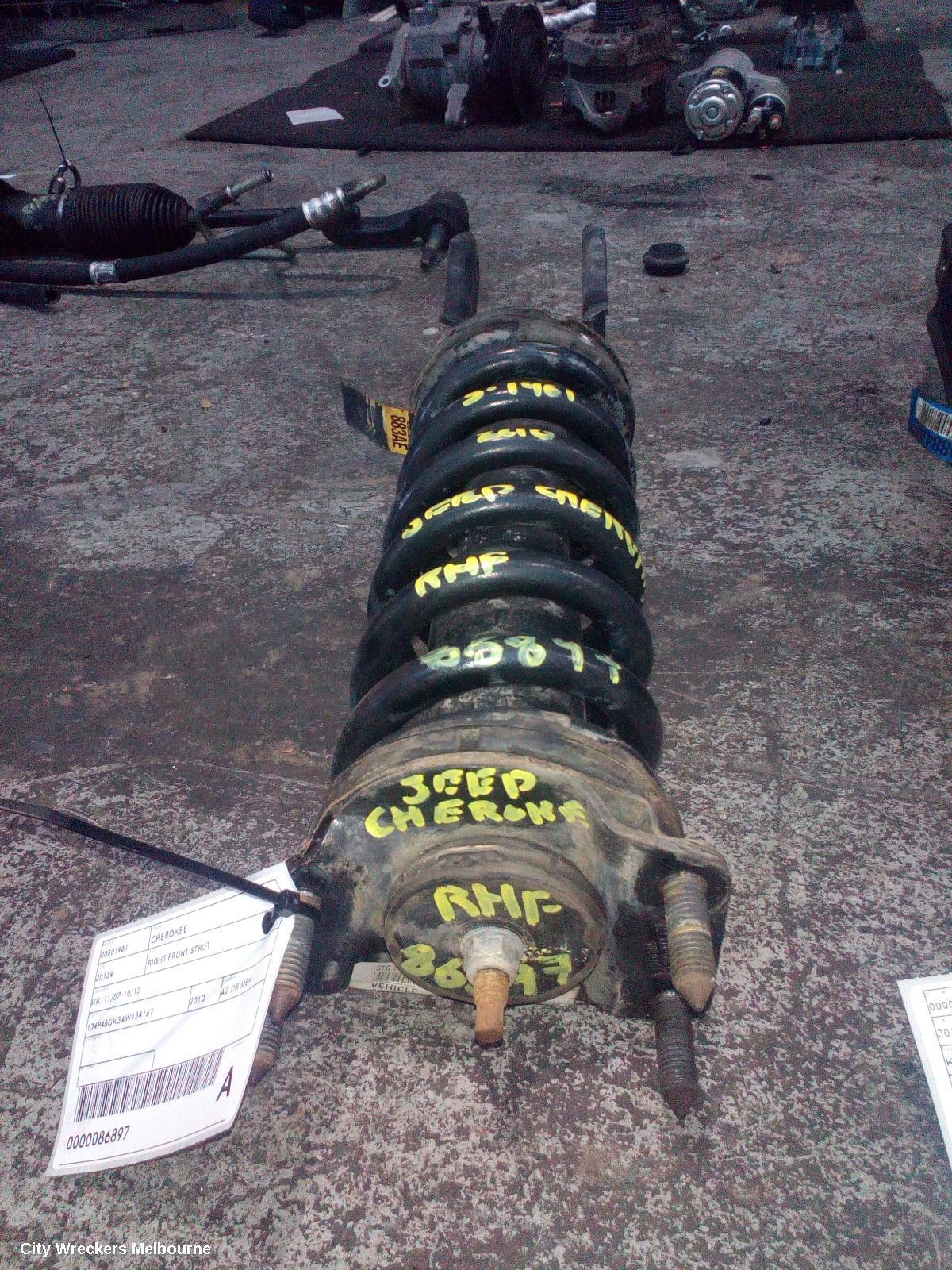 JEEP CHEROKEE 2010 Right Front Strut