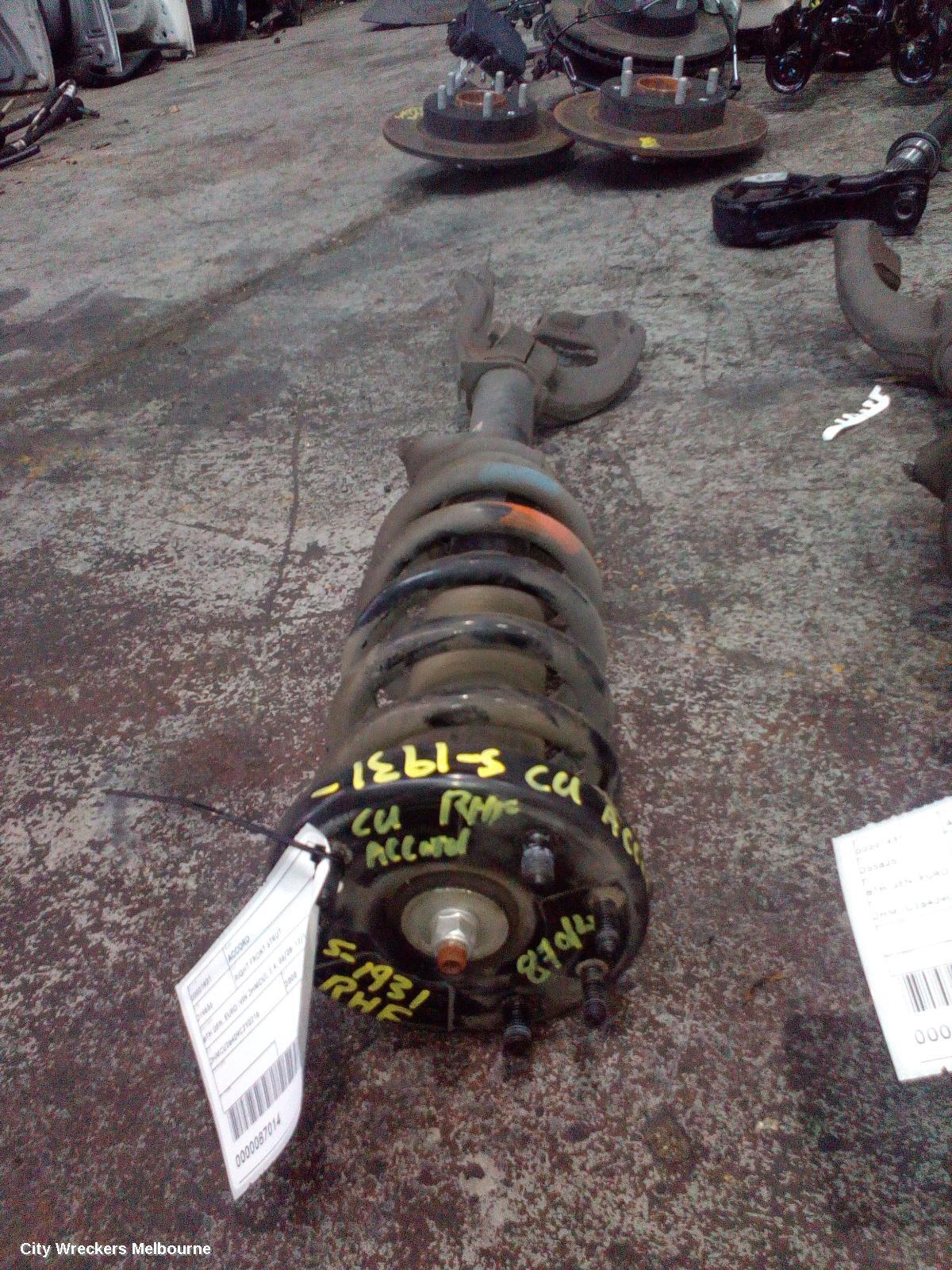 HONDA ACCORD 2008 Right Front Strut