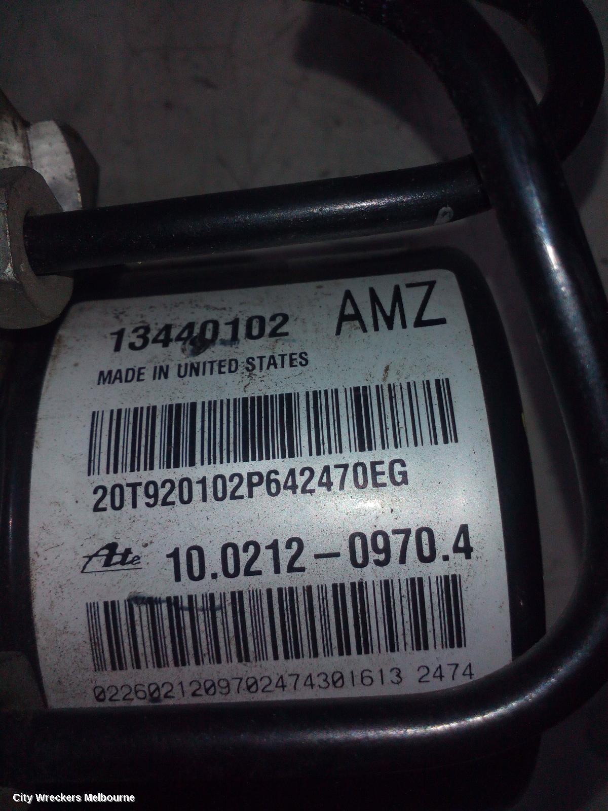 HOLDEN ASTRA 2015 Abs Pump/Modulator