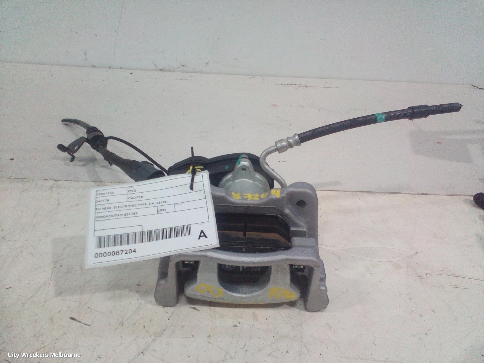 MAZDA CX3 2020 Caliper
