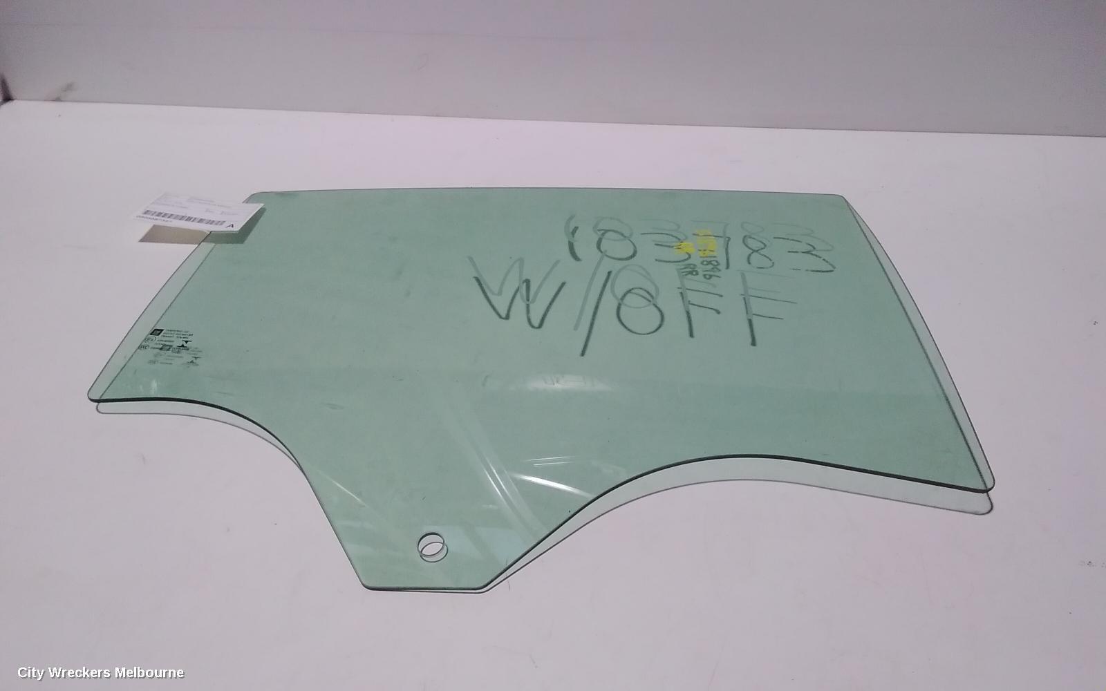 HOLDEN COMMODORE 2020 Right Rear Door Window